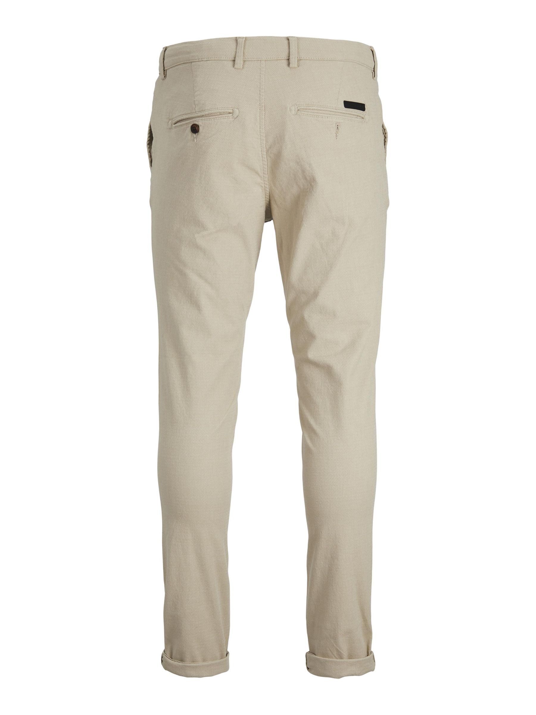 JACK&JONES_Noos2022_dune_12206198_2.jpg Elegante Chino Hose Einfarbige Business Stoffhose JPSTMARCO
