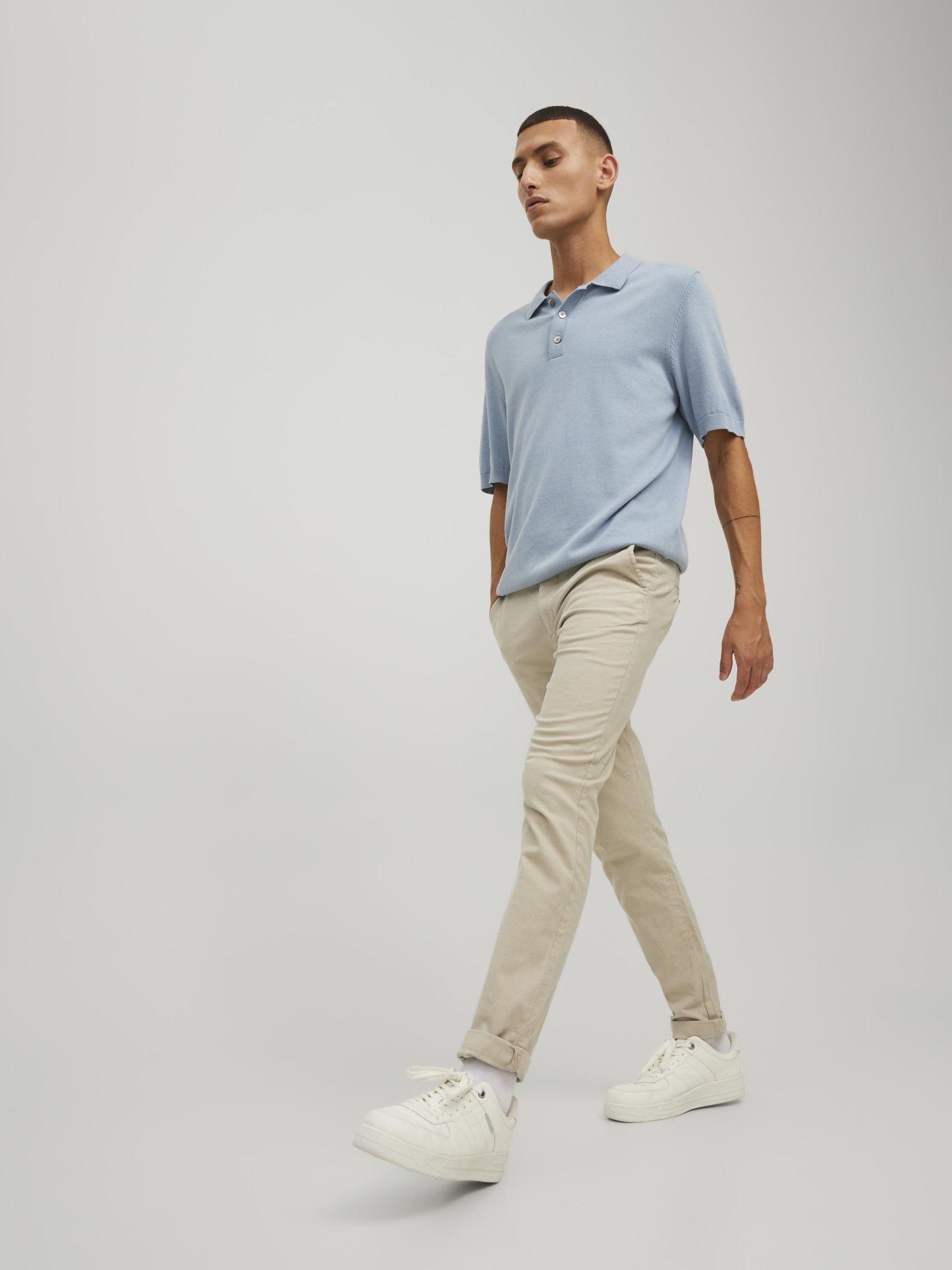 JACK&JONES_Noos2022_dune_12206198_8.jpg Elegante Chino Hose Einfarbige Business Stoffhose JPSTMARCO