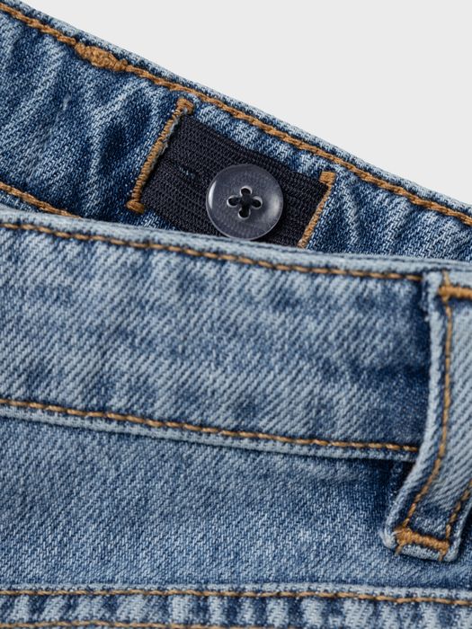 Name It NAME IT Basic Denim Jeans Hose 5-Pocket Pants Teens NKMRYAN – Blau, Bild 6