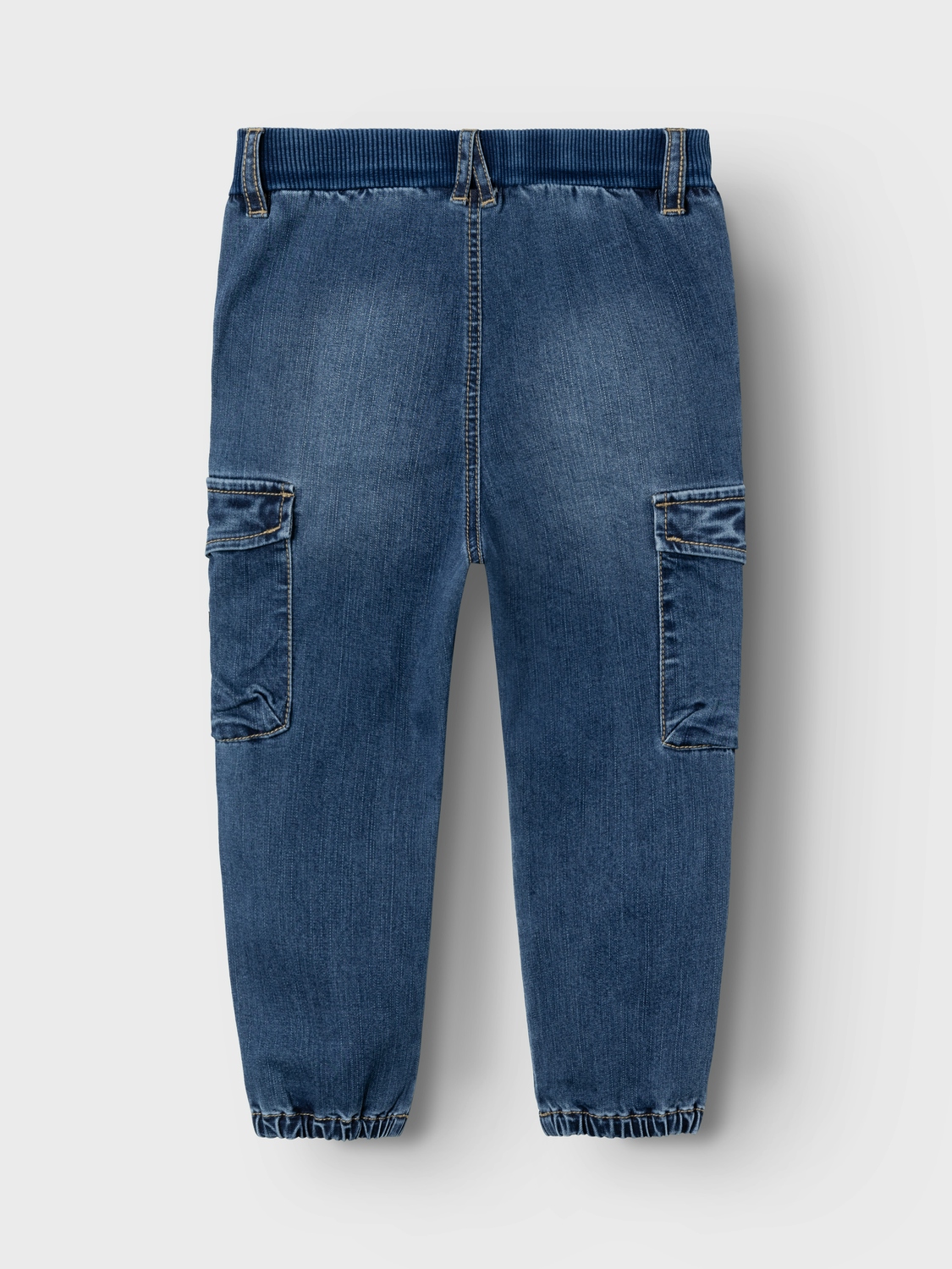 NAME-IT_All-year_4487484_13224943_2.jpg Bequeme Baggy Jeans Cargo Hose Stretch Denim Jogger Pants NMMBEN