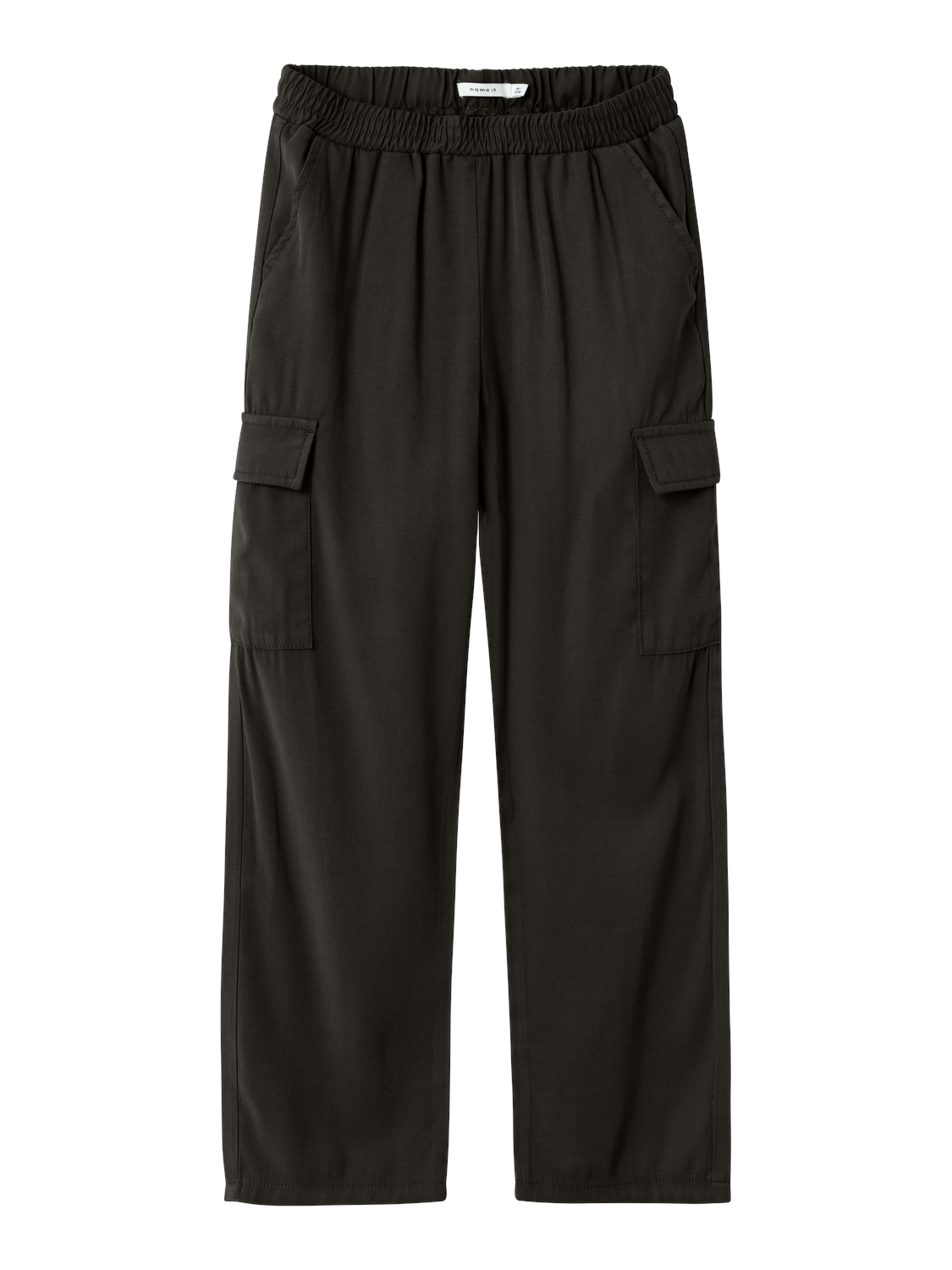 NAME-IT_NOOS2024_4278409_13218228.jpg Bequeme Mädchen Cargo Hose Stretch Denim Baggy Pants NKFBELLA
