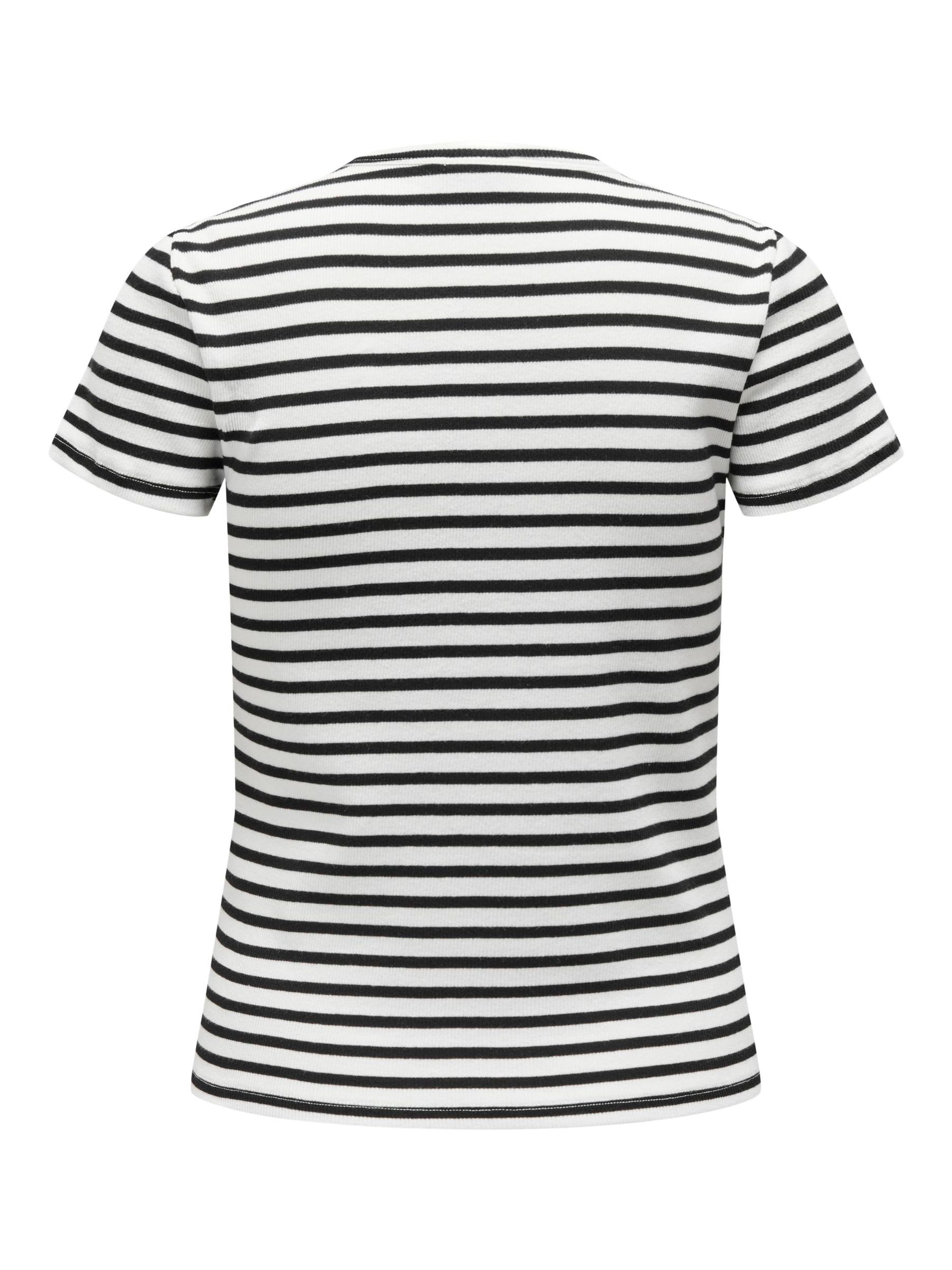 JDY_FallWinter2024_4416226_15314449_2.jpg Modisches Shirt Oberteil Rundhals T-Shirt Basic Top JDYSOLAR