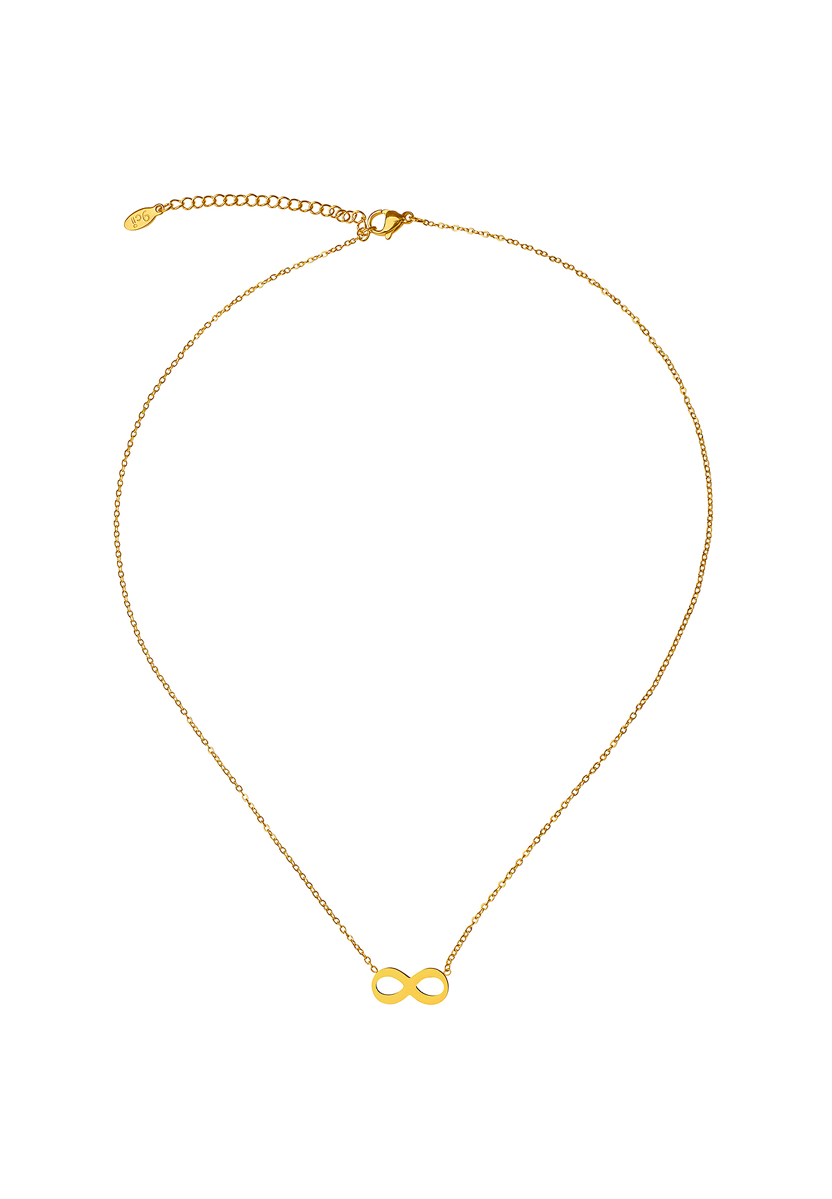 Halskette mit Infinity Anhänger Modeschmuck aus Edelstahl Halskette mit Infinity Anhänger Modeschmuck aus Edelstahl