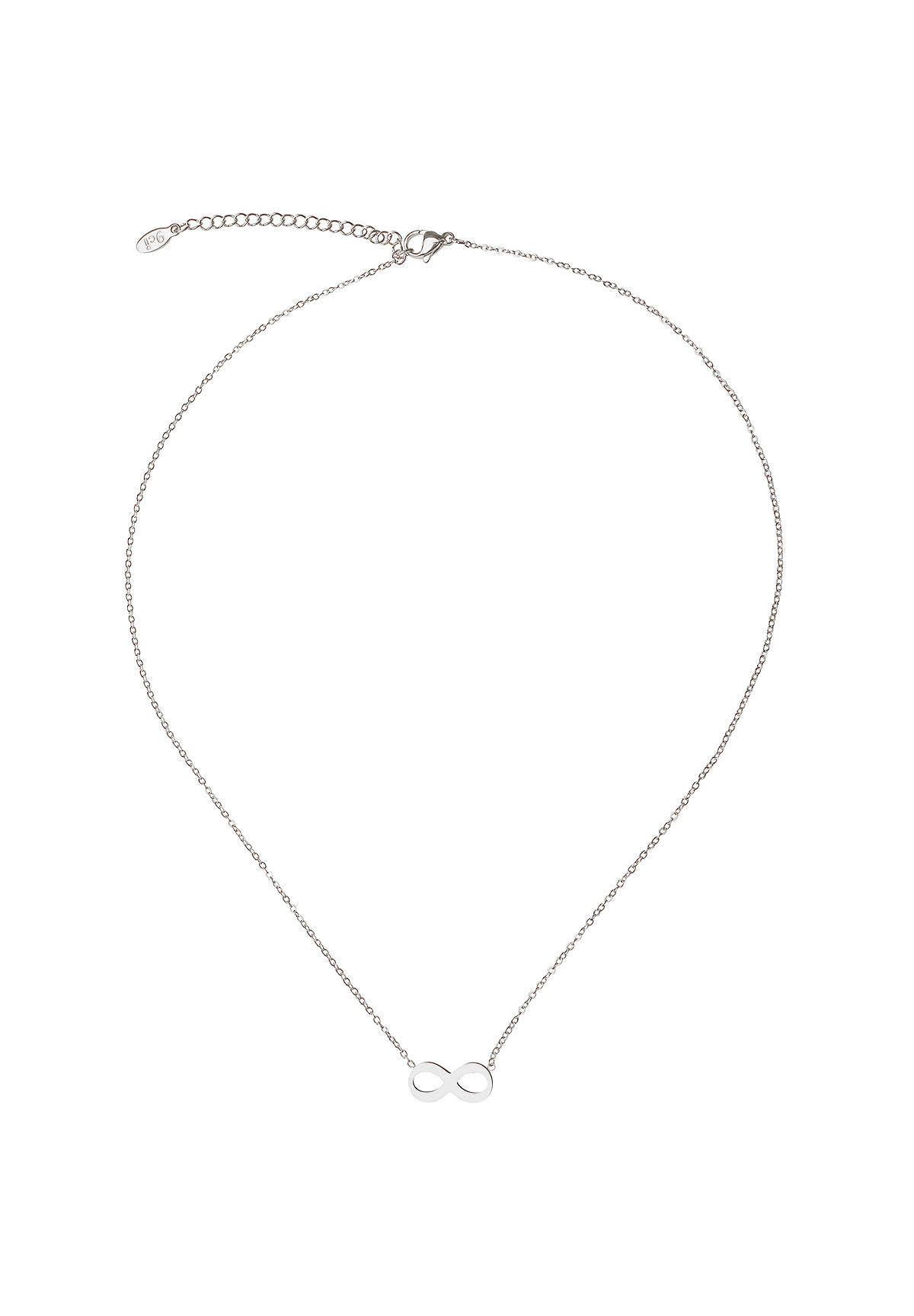 Halskette mit Infinity Anhänger Modeschmuck aus Edelstahl Halskette mit Infinity Anhänger Modeschmuck aus Edelstahl