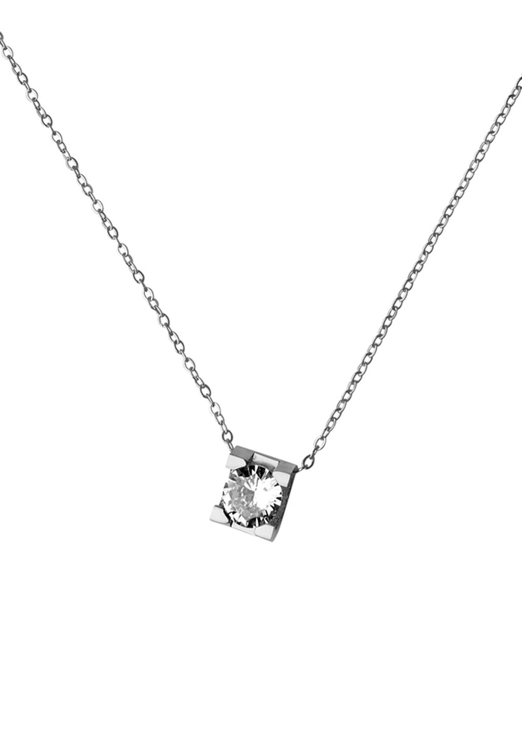 Halskette mit Coin Anhänger Modeschmuck aus Edelstahl Halskette mit Coin Anhänger Modeschmuck aus Edelstahl