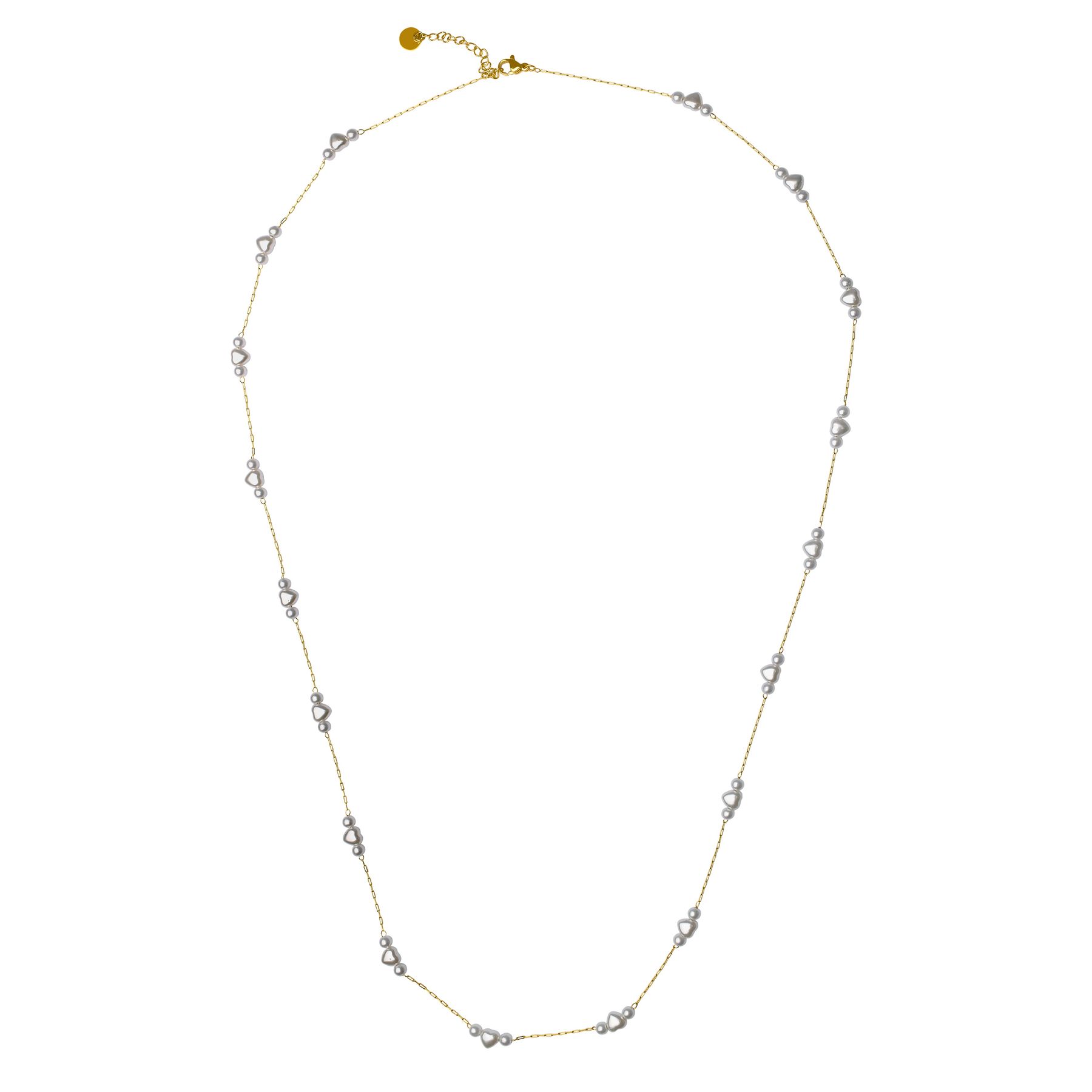 Anely ANELY Halskette Choker Halskette Modeschmuck aus Edelstahl – Gold, Bild 1