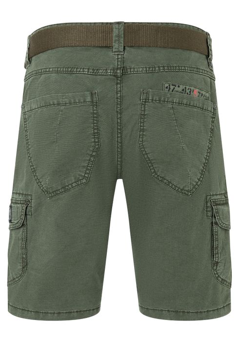 Timezone Timezone Shorts Kurze Cargo Hose Regular Mid Waist Pants – Grün, Bild 6