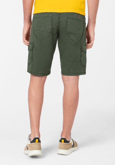Timezone Timezone Shorts Kurze Cargo Hose Regular Mid Waist Pants – Grün, Bild 3