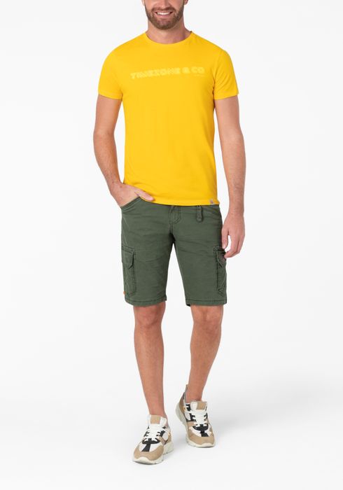 Timezone Timezone Shorts Kurze Cargo Hose Regular Mid Waist Pants – Grün, Bild 5