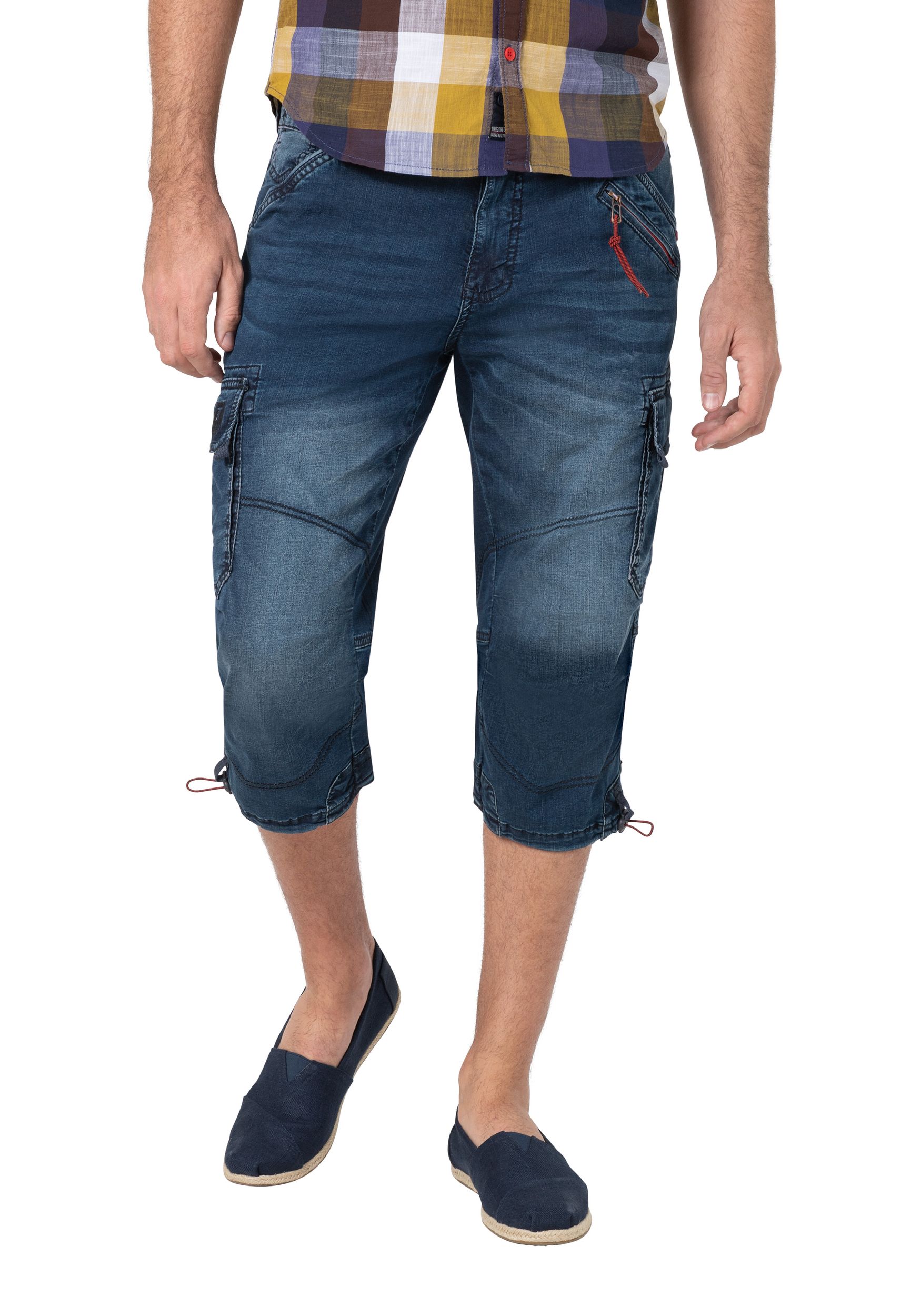 TIMEZONE-Gmb_SS24_3839_25-10009-40-3119_3.jpg Shorts 3/4 Denim Pants loose Fit Mid Waist Jeansshorts