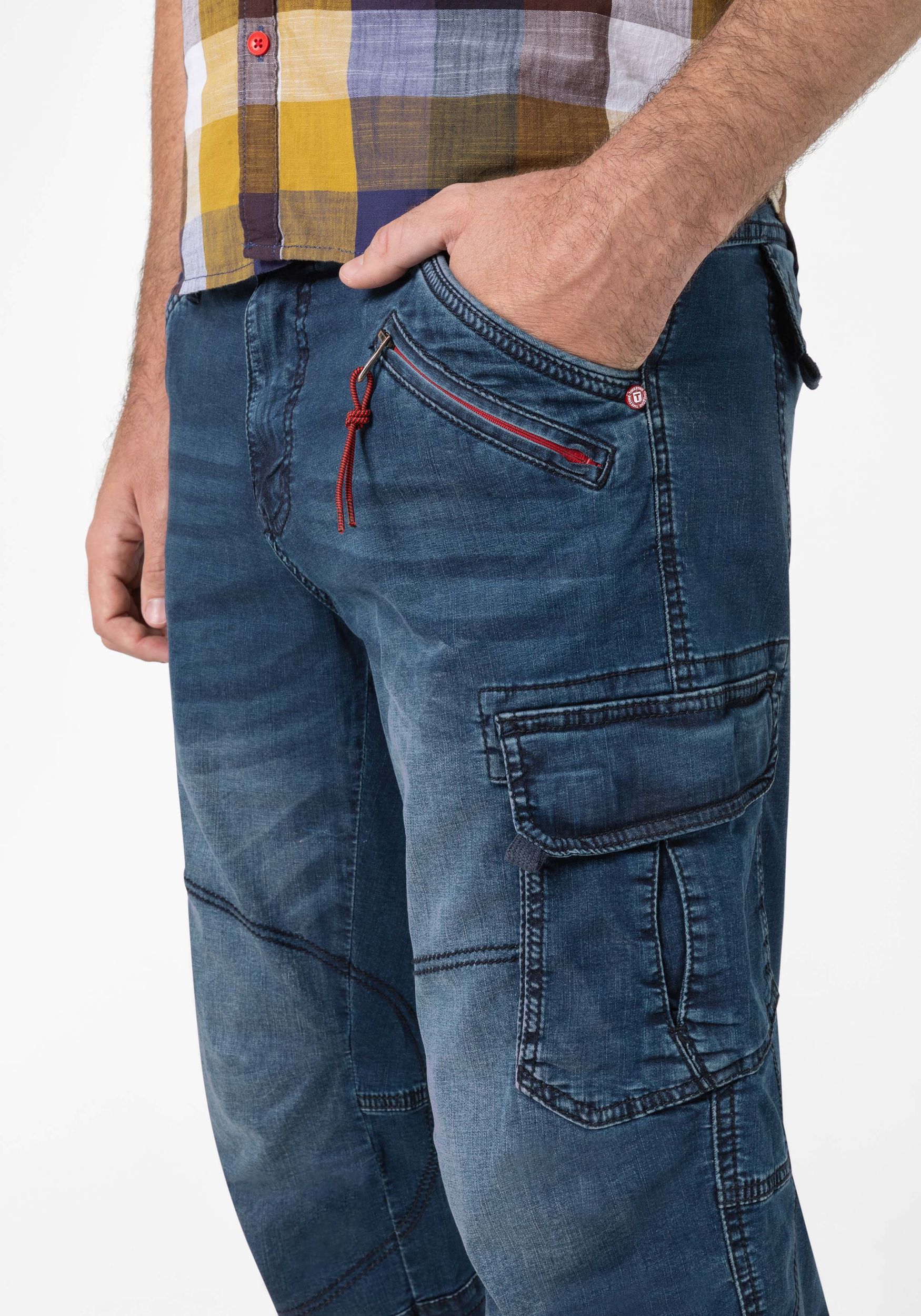 TIMEZONE-Gmb_SS24_3839_25-10009-40-3119_5.jpg Shorts 3/4 Denim Pants loose Fit Mid Waist Jeansshorts