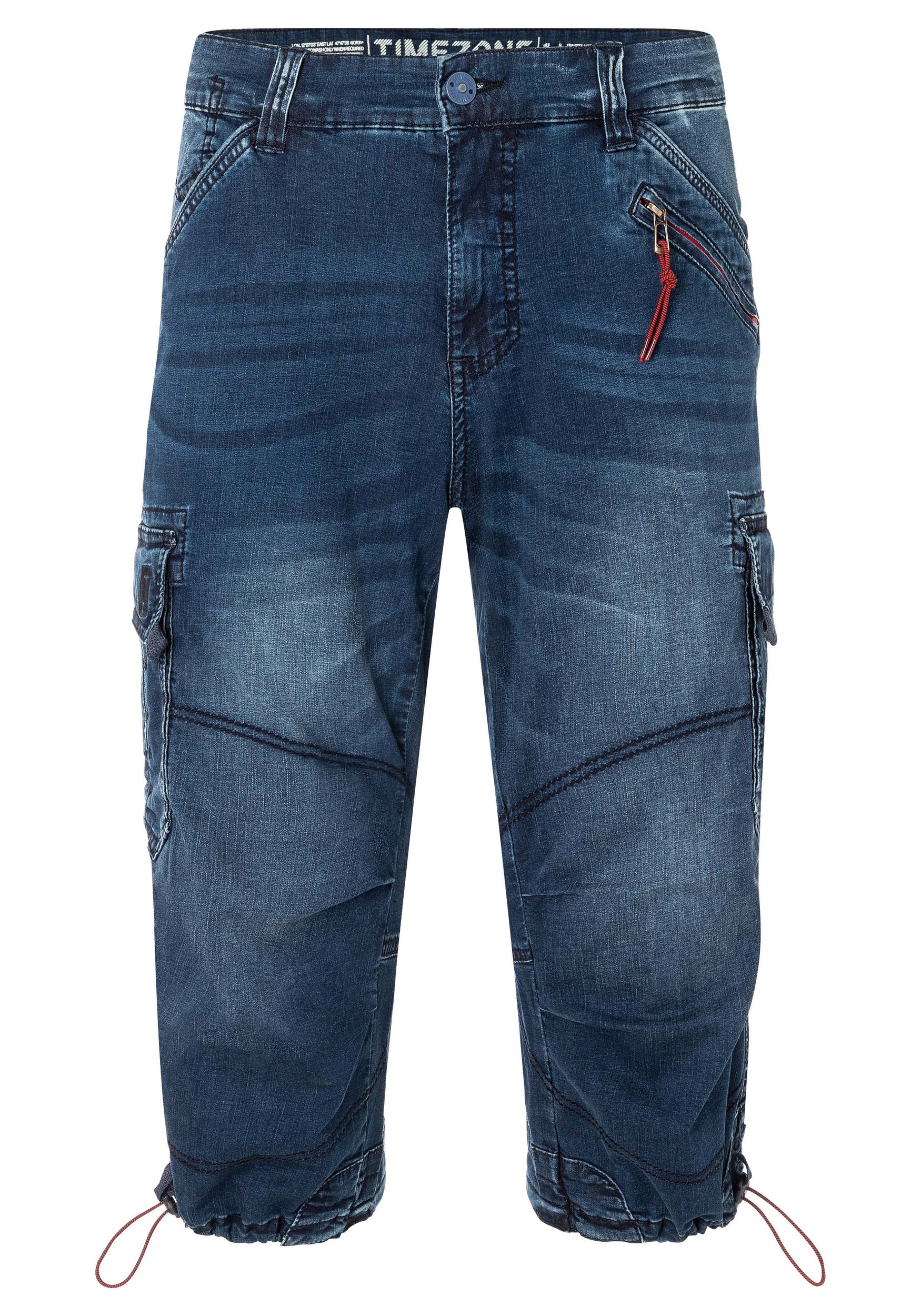 TIMEZONE-Gmb_SS24_3839_25-10009-40-3119.jpg Shorts 3/4 Denim Pants loose Fit Mid Waist Jeansshorts