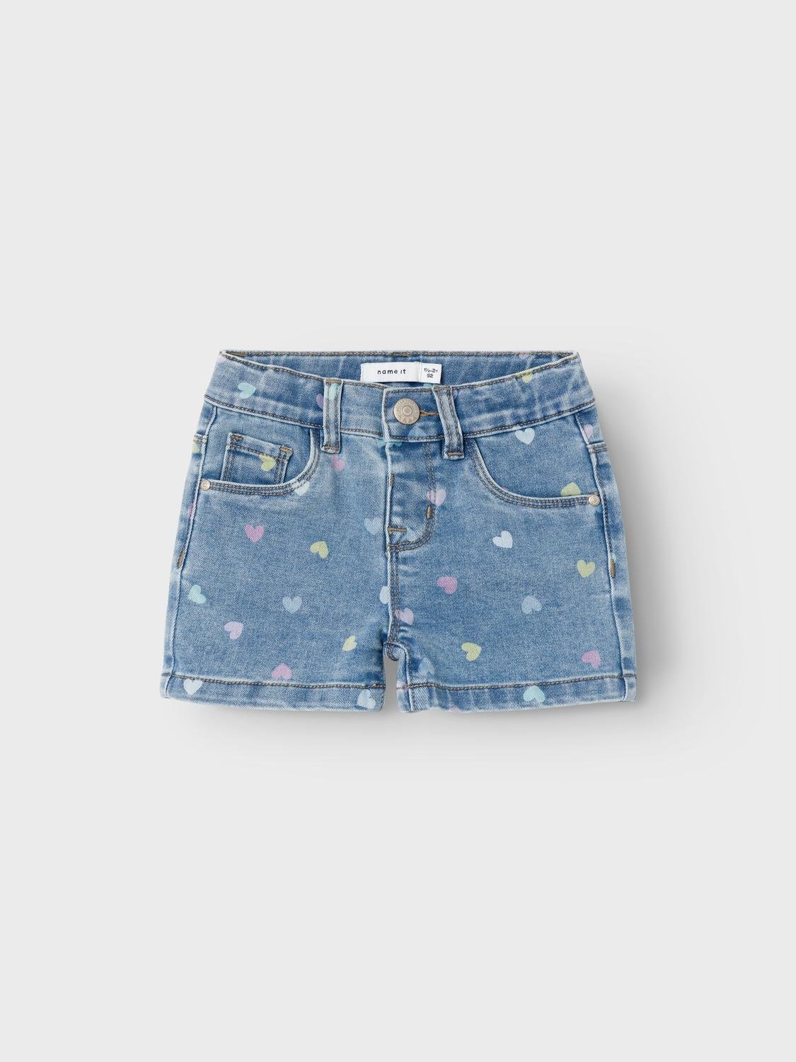 NAME-IT_NOOS2024_4429248_13227372_3.jpg Shorts Denim Slim Fit Allover Print, Girls Shorts