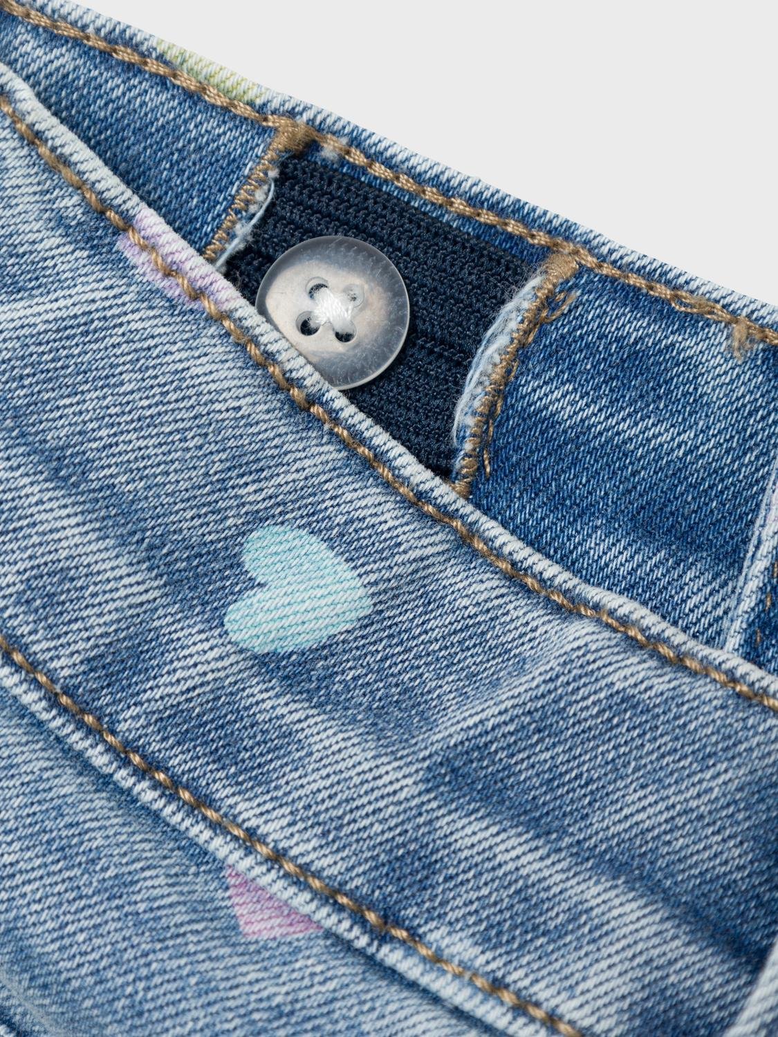 NAME-IT_NOOS2024_4429248_13227372_4.jpg Shorts Denim Slim Fit Allover Print, Girls Shorts