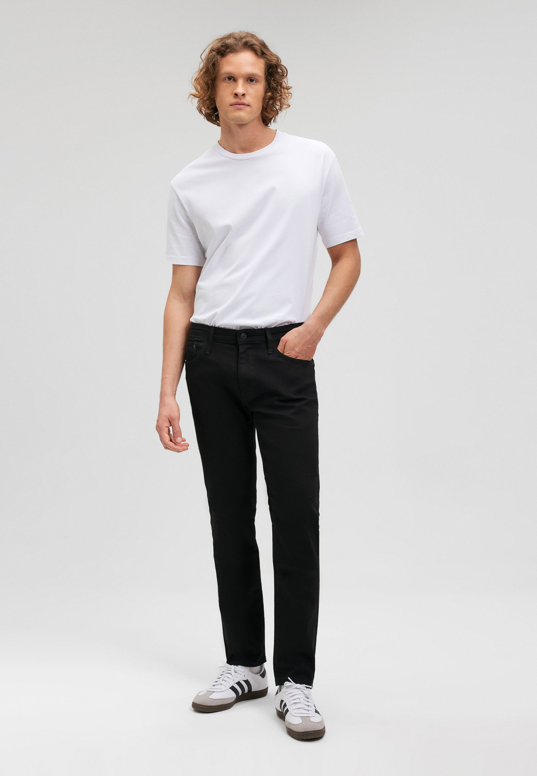 Jeans Straight Denim 5-Pocket-Style Stretch Jeans Straight Denim 5-Pocket-Style Stretch