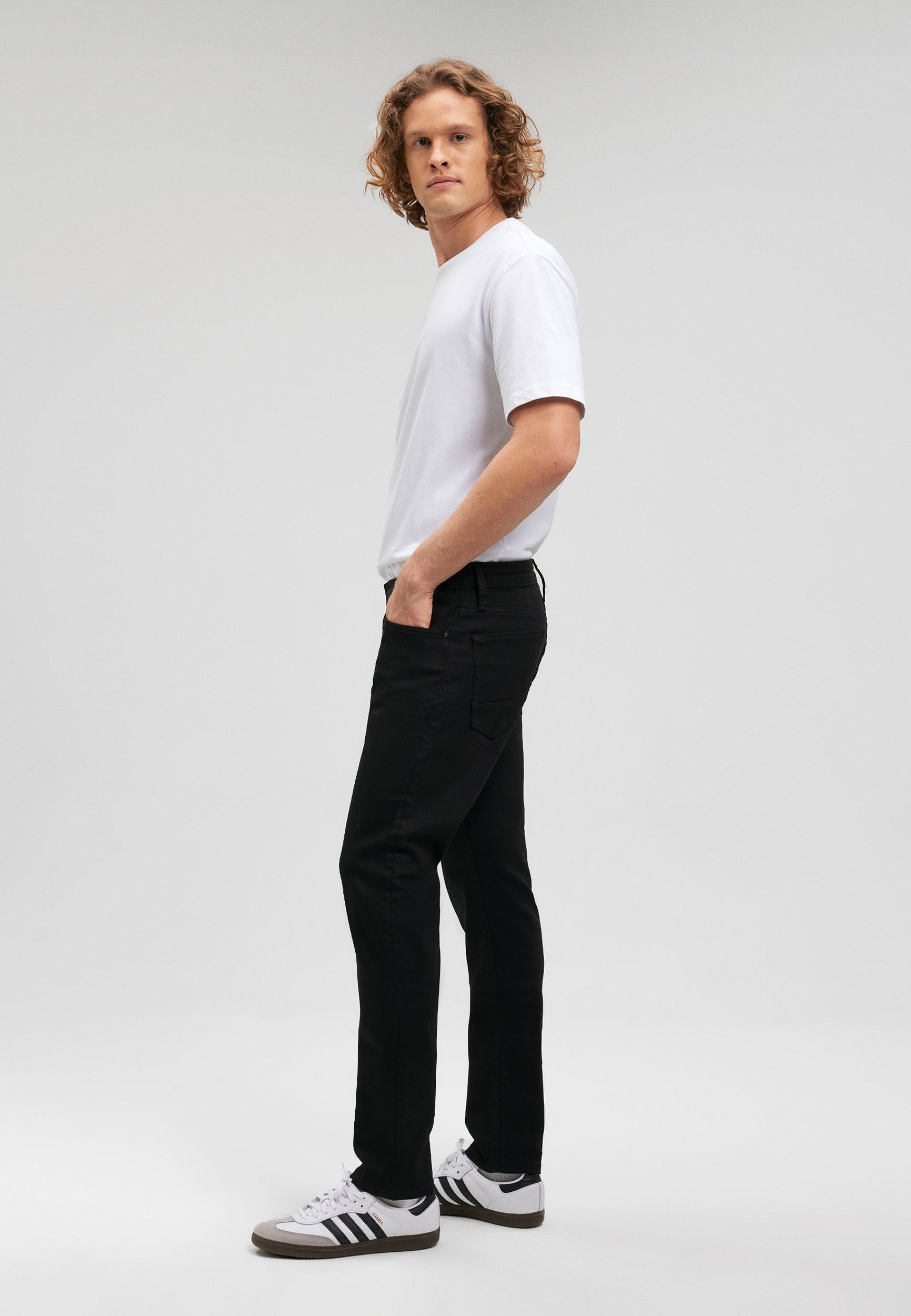 Jeans Straight Denim 5-Pocket-Style Stretch Jeans Straight Denim 5-Pocket-Style Stretch