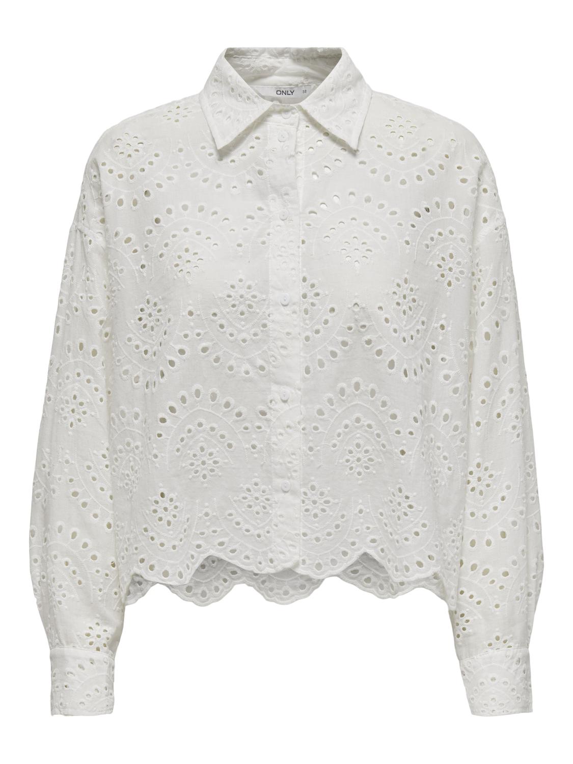 ONLY_SpringSummer2024_3996101_15269568_copy.jpg Bluse lockeres Muschelsaum Hemd