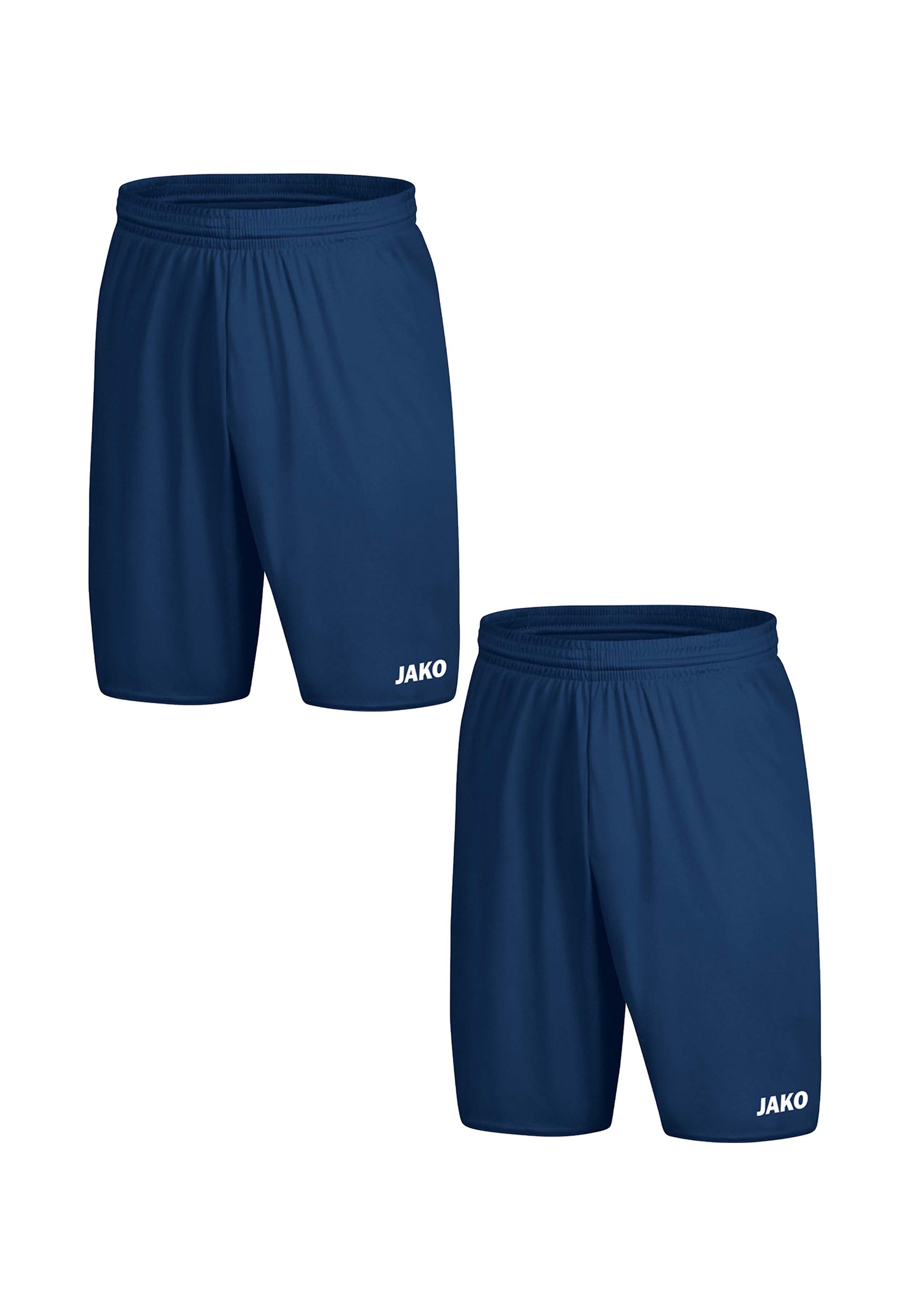 Jako JAKO Kurze Sporthose 2er-Set Shorts Elastisch Kordelzug – Dunkelblau, Bild 1