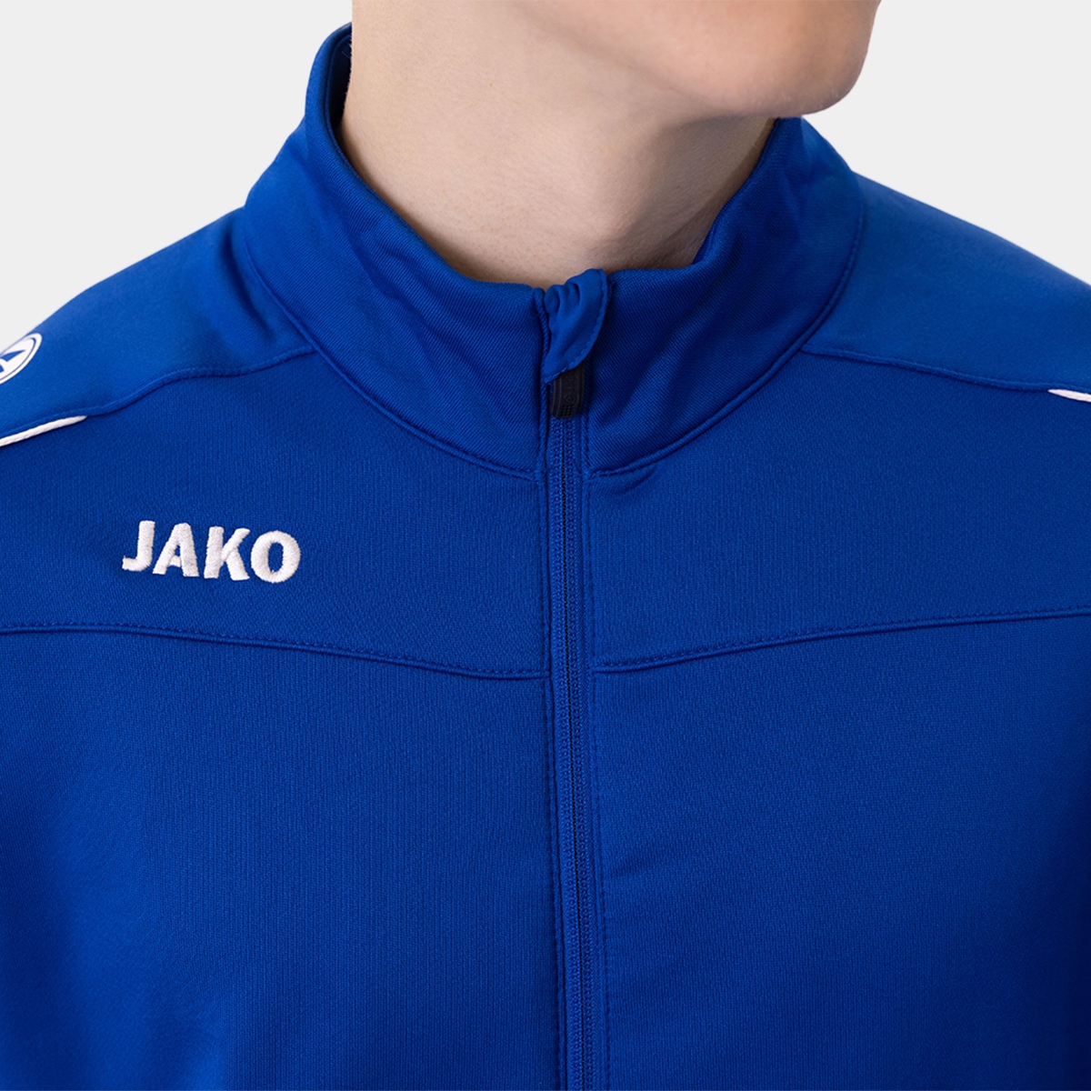 Jacke mit Reißverschluss Sportjacke mit Seitentaschen Jacke mit Reißverschluss Sportjacke mit Seitentaschen