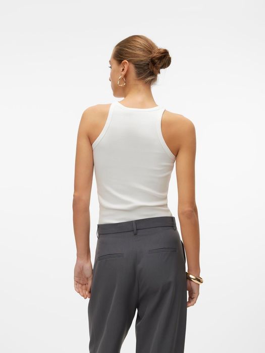 Vero Moda VERO MODA Shirt 2er-Set enges Tank Top Rundhals ohne Ärmel – Weiß, Bild 3