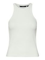 VERO MODA Damen Shirt 2er-Set enges Tank Top Rundhals ohne Ärmel Oberteil