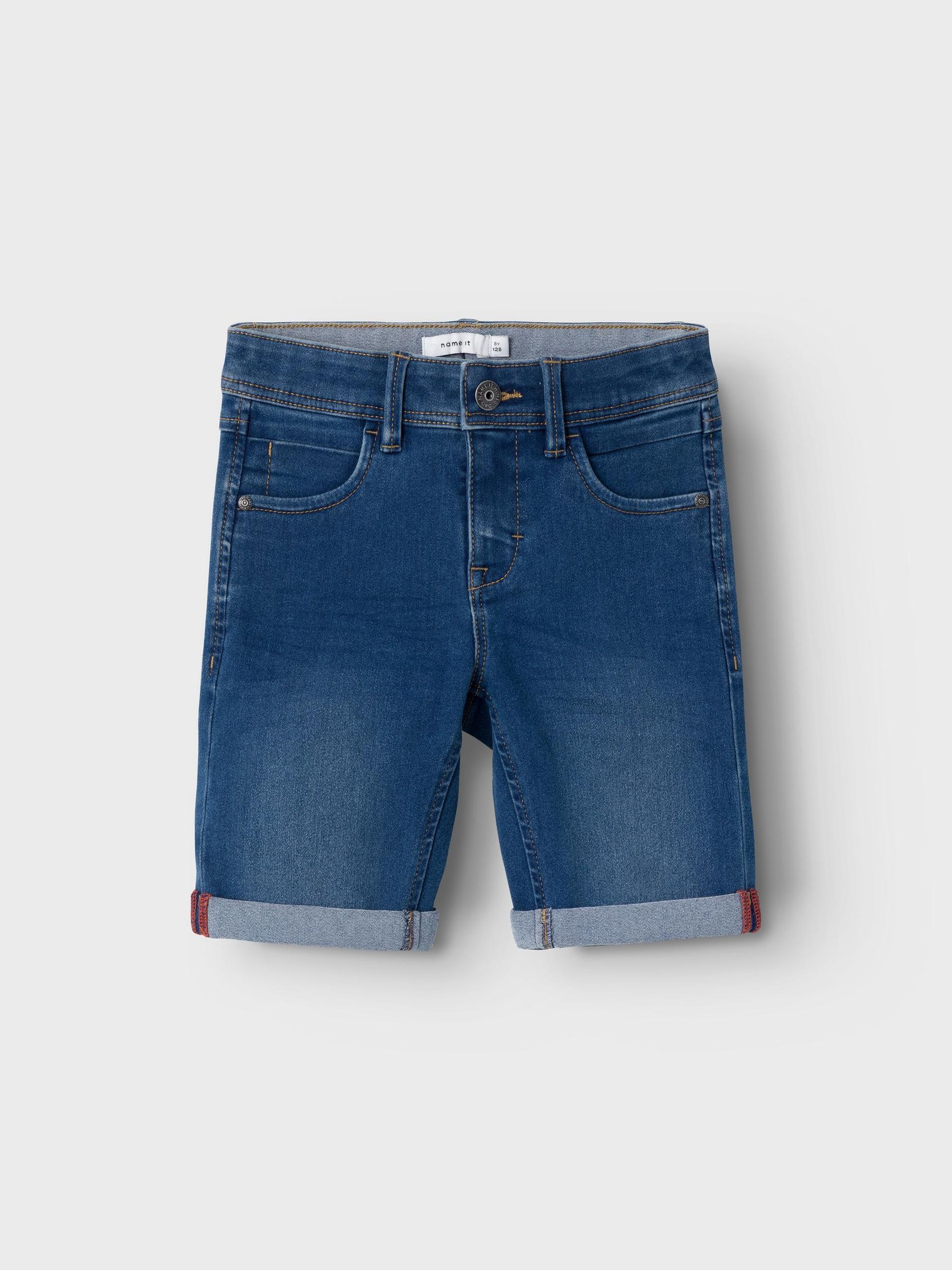 NAME-IT_NOOS2024_2657586_13150022_2.jpg Slim Fit Jeans Shorts Kurze Denim Hose 5-Pocket Pants
