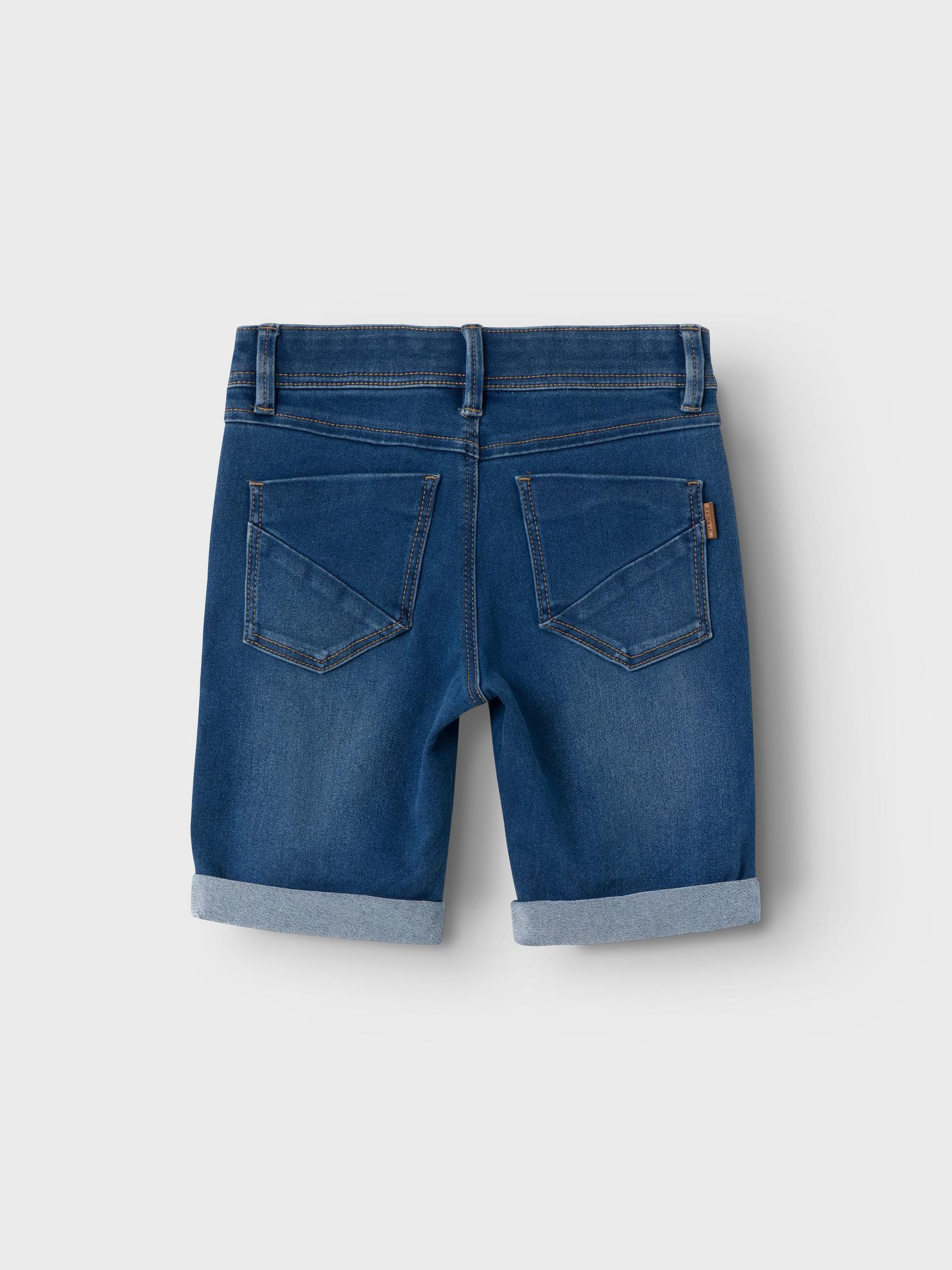 NAME-IT_NOOS2024_2657586_13150022_3.jpg Slim Fit Jeans Shorts Kurze Denim Hose 5-Pocket Pants