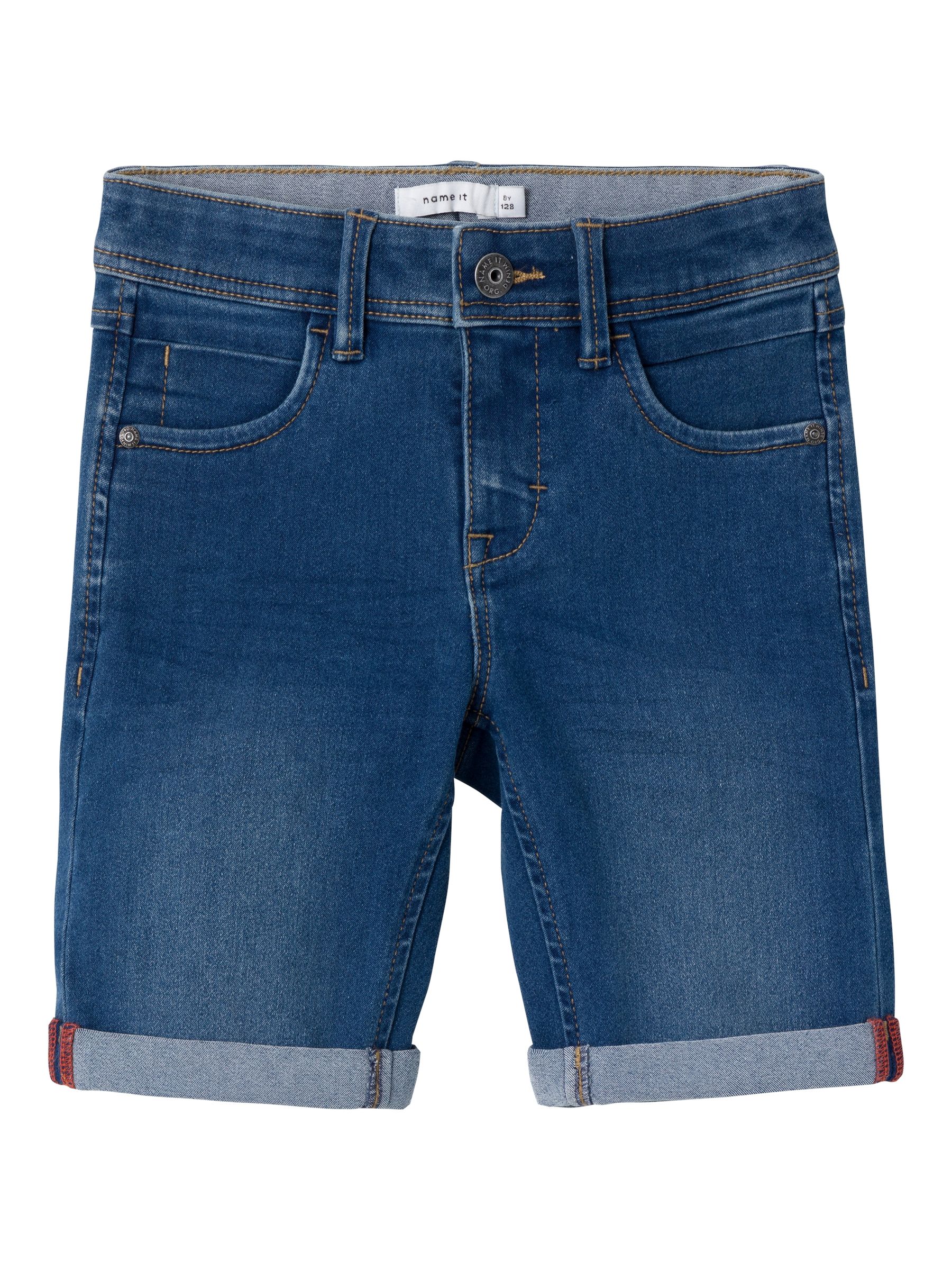 NAME-IT_NOOS2024_2657586_13150022.jpg Slim Fit Jeans Shorts Kurze Denim Hose 5-Pocket Pants