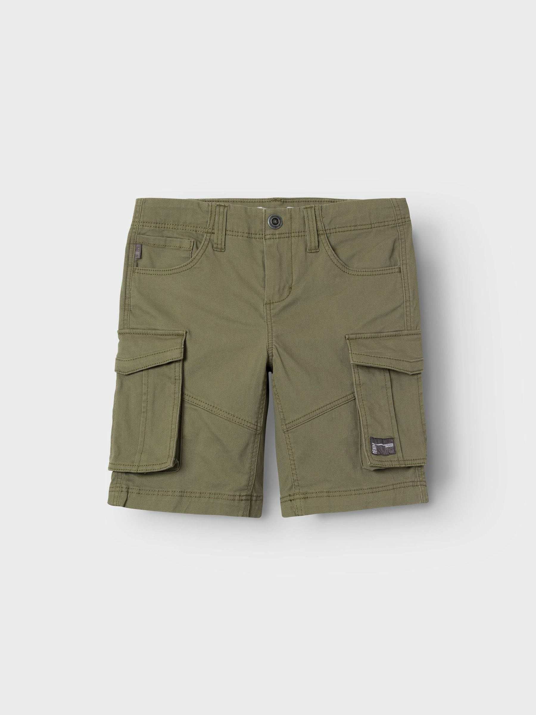 NAME-IT_NOOS2024_3772899_13198124_3.jpg Lässige Cargo Shorts Kurze Twill Chino Hose Denim Pants