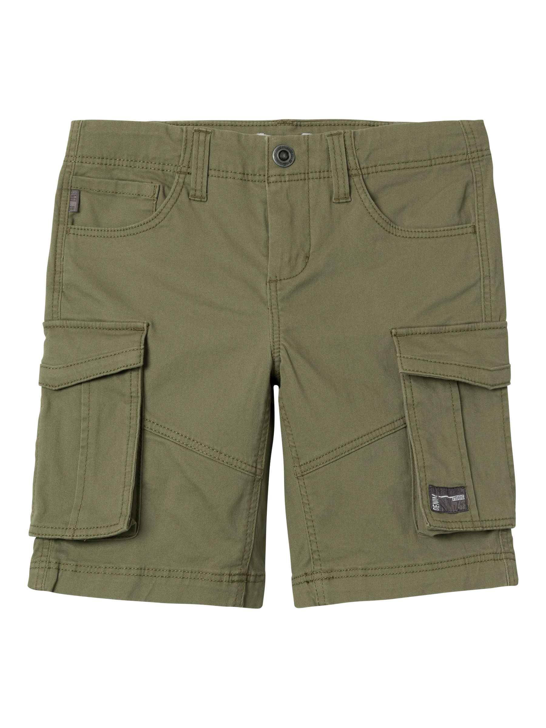 NAME-IT_NOOS2024_3772899_13198124.jpg Lässige Cargo Shorts Kurze Twill Chino Hose Denim Pants