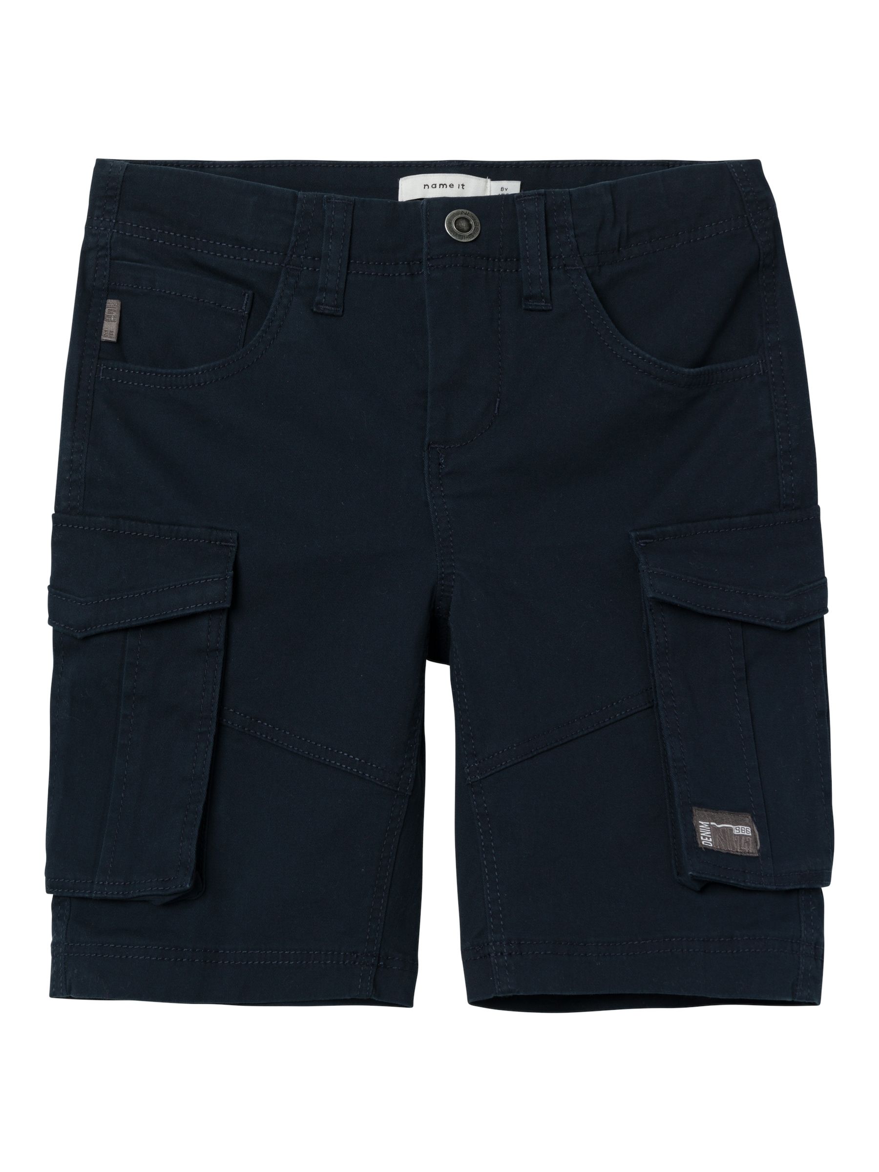 NAME-IT_NOOS2024_3772900_13198124.jpg Lässige Cargo Shorts Kurze Twill Chino Hose Denim Pants