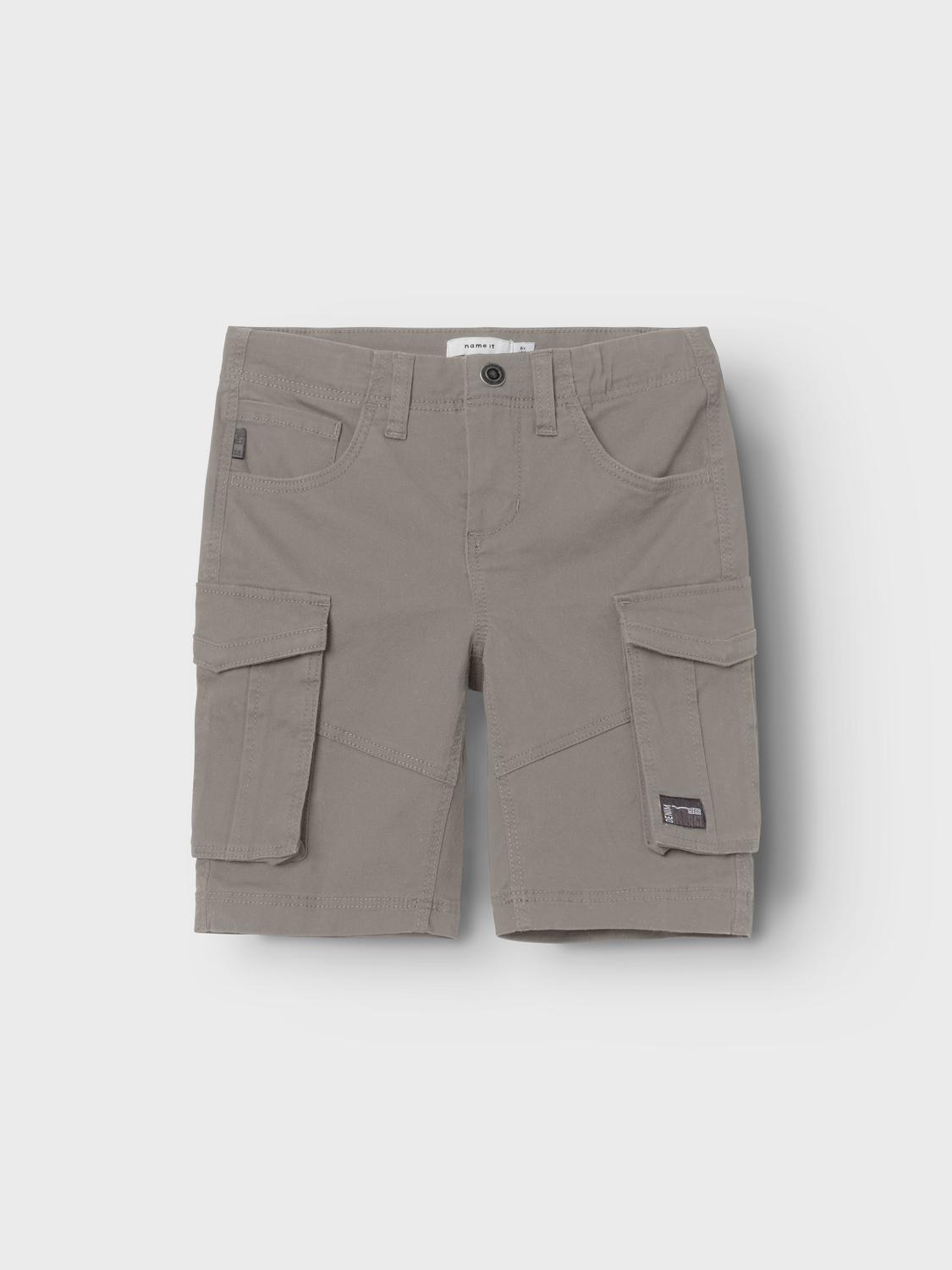 NAME-IT_NOOS2024_4497268_13198124_3.jpg Lässige Cargo Shorts Kurze Twill Chino Hose Denim Pants