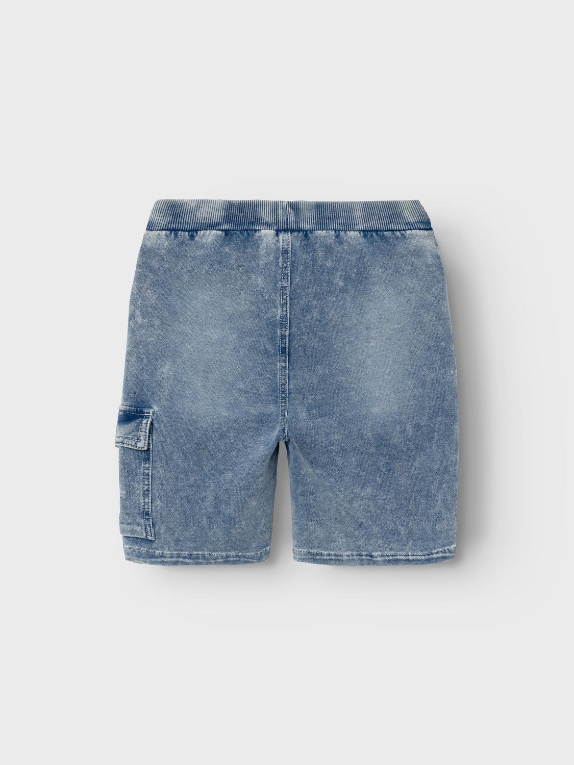 NAME-IT_NOOS2024_4436789_13227776_4.jpg Trendige Stretch Jeans Shorts Kurze Cargo Hose Denim Pants