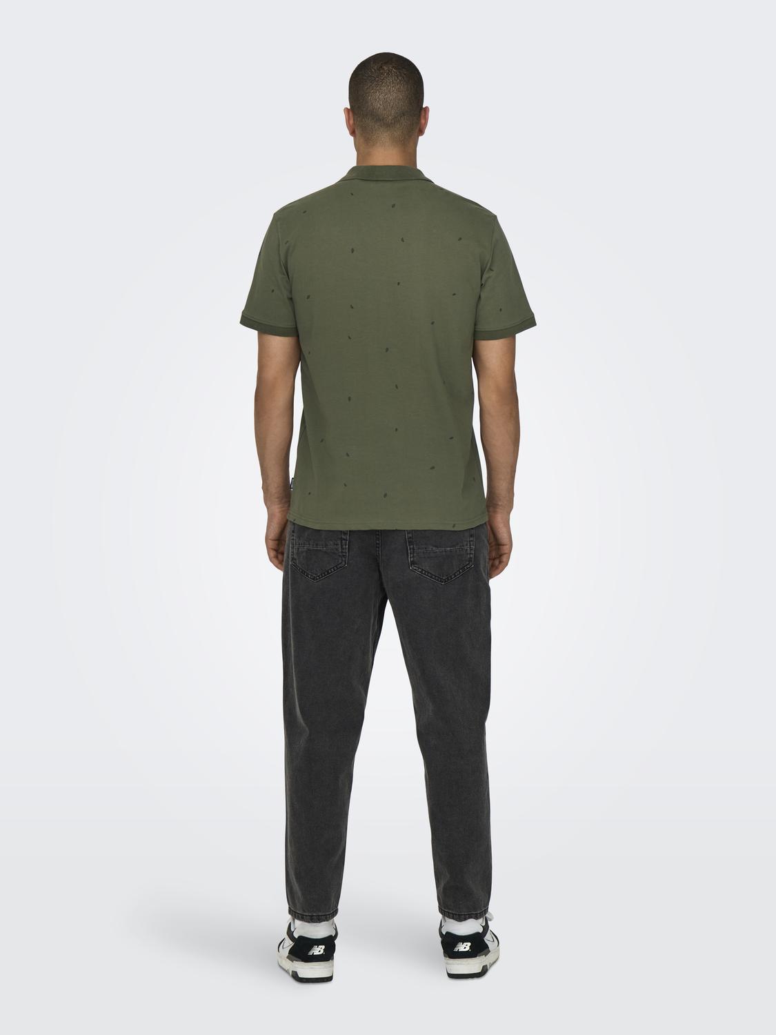 Poloshirt aus Baumwolle Klassisches Kurzarm Polohemd Poloshirt aus Baumwolle Klassisches Kurzarm Polohemd