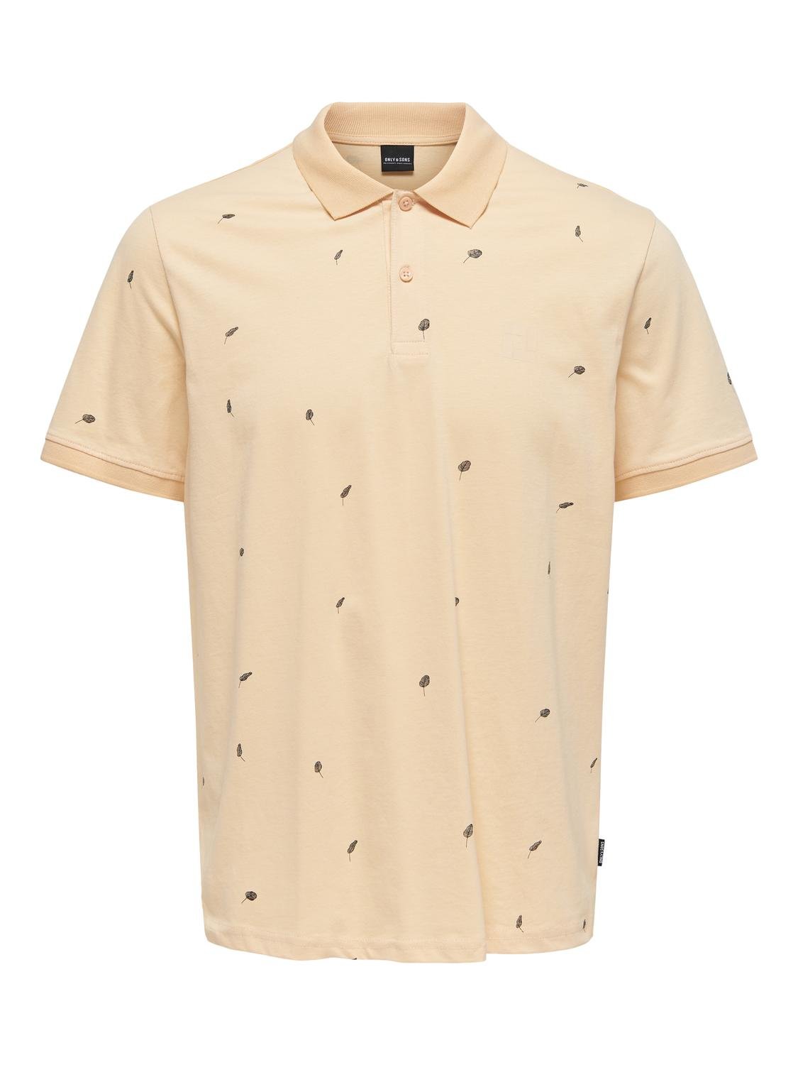 ONLY&SONS_Springsummer_4426094_22028867.jpg Poloshirt aus Baumwolle Klassisches Kurzarm Polohemd