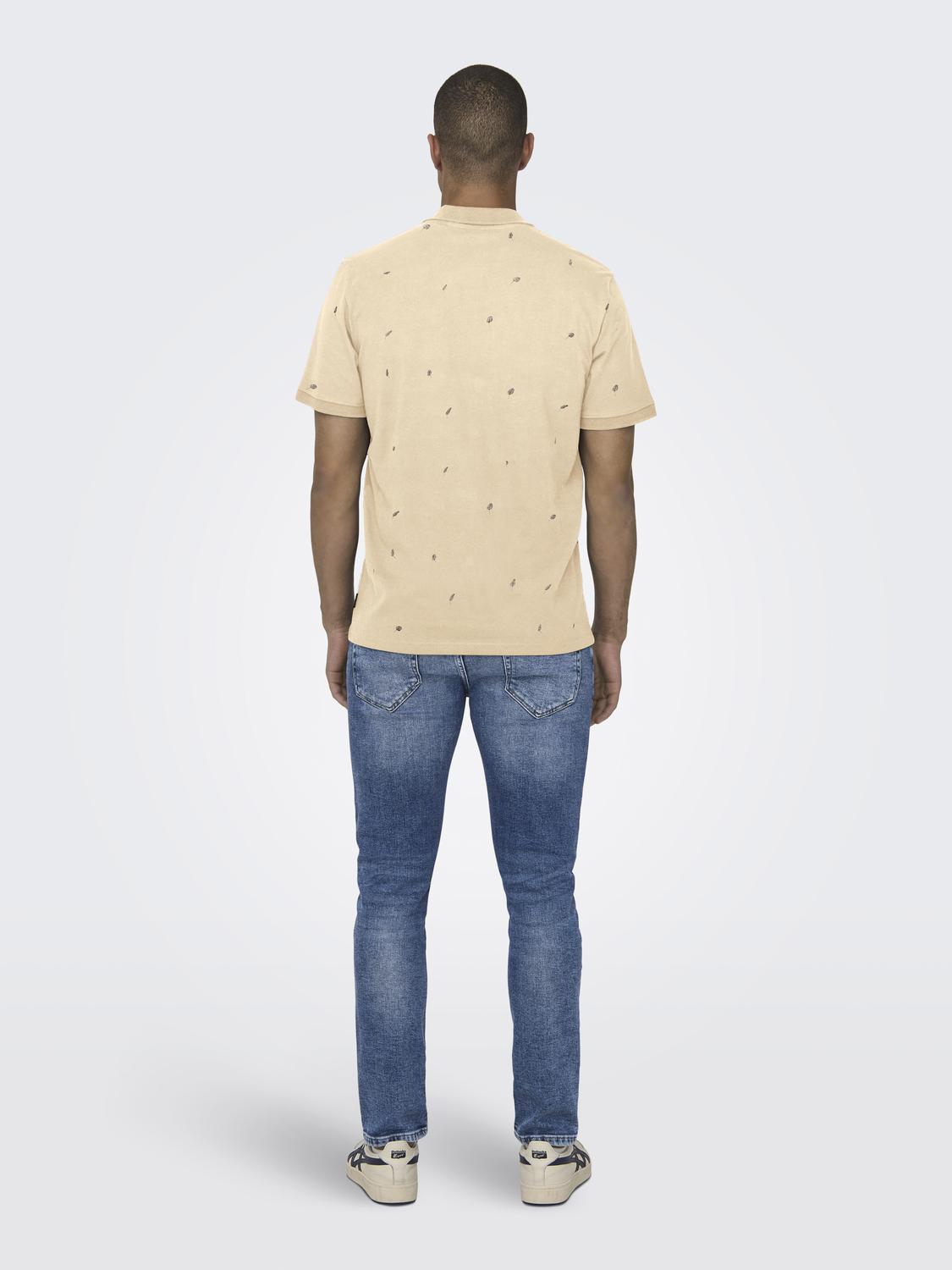 Poloshirt aus Baumwolle Klassisches Kurzarm Polohemd Poloshirt aus Baumwolle Klassisches Kurzarm Polohemd