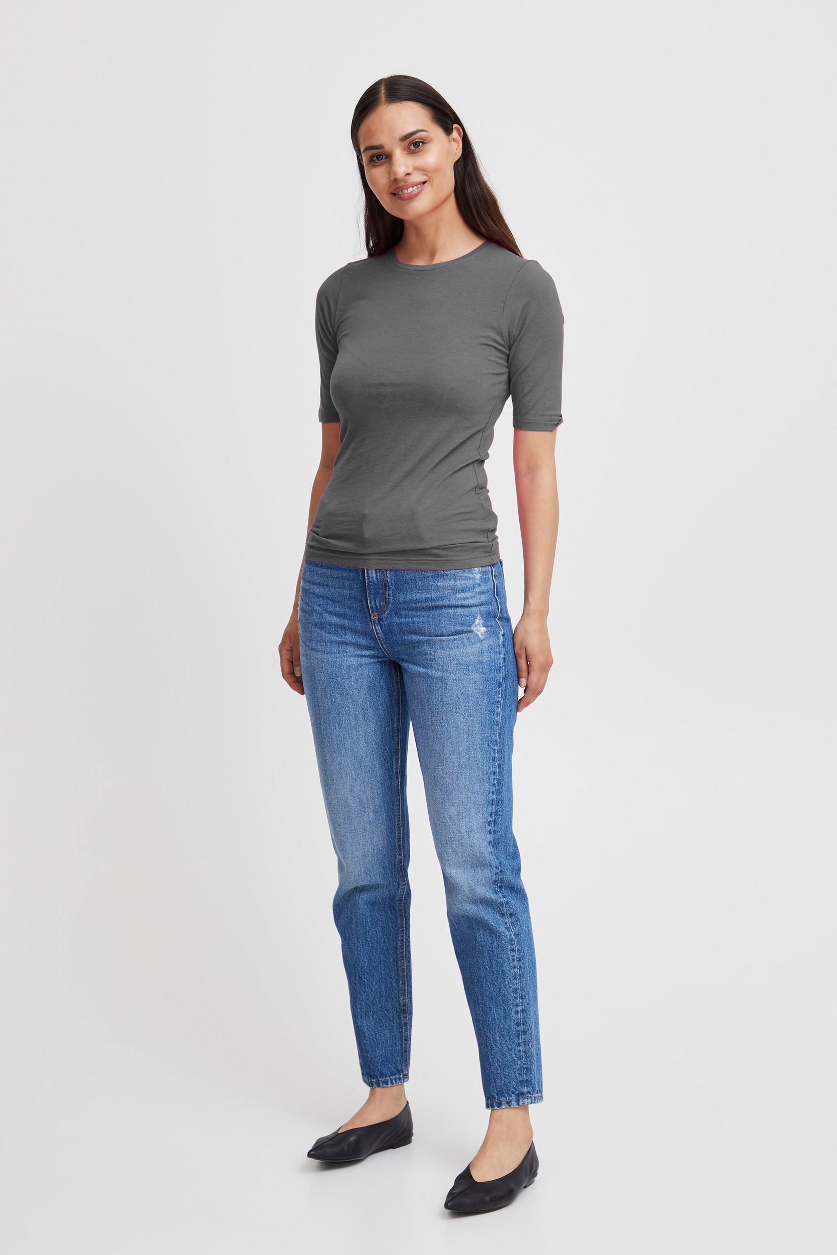 Slim Fit T-Shirt Halbarm Klassischer Rundhals Casual Slim Fit T-Shirt Halbarm Klassischer Rundhals Casual