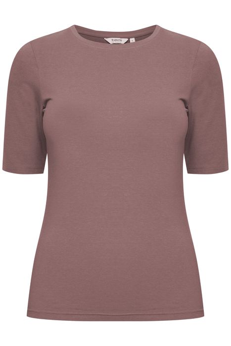 b.young b.young Slim Fit T-Shirt Halbarm Klassischer Rundhals Casual – Rosa, Bild 3