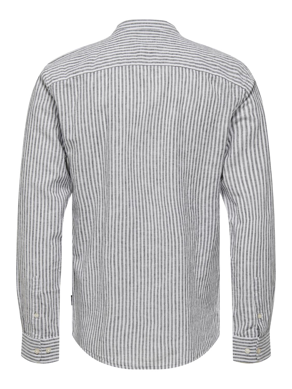 ONLY&SONS_SpringSummer2023_4254247_22026602_2.jpg Leichtes Leinen Hemd Langarm Slim Fit