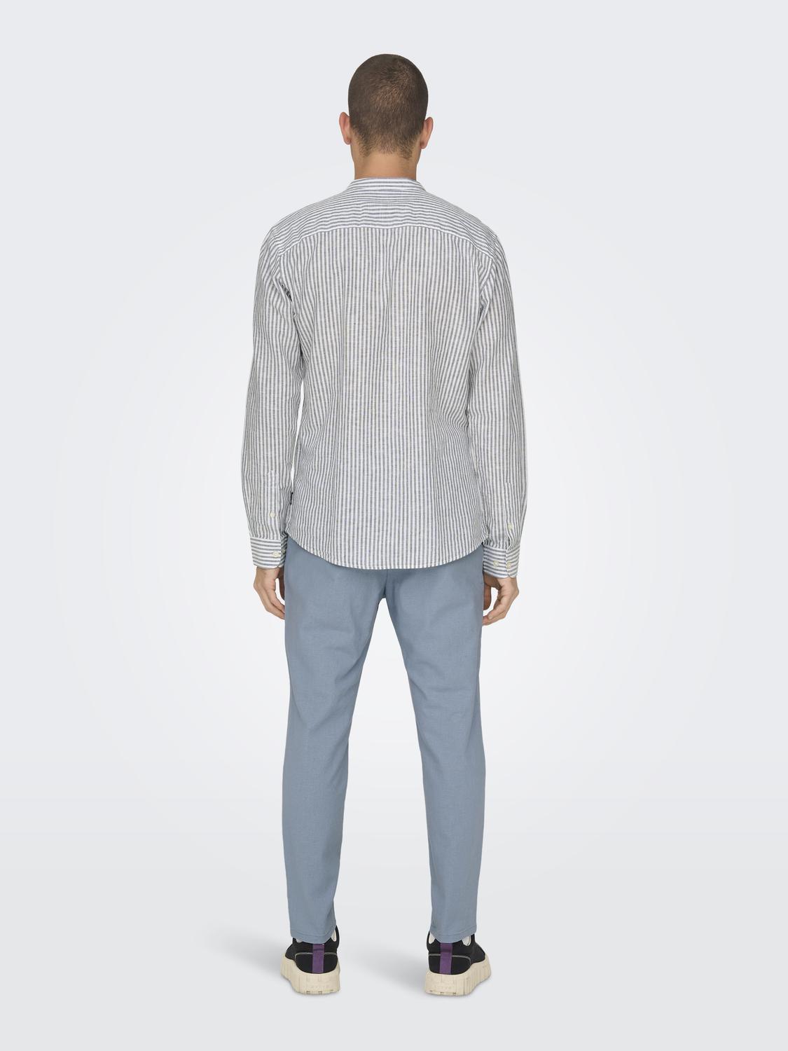 ONLY&SONS_SpringSummer2023_4254247_22026602_3.jpg Leichtes Leinen Hemd Langarm Slim Fit