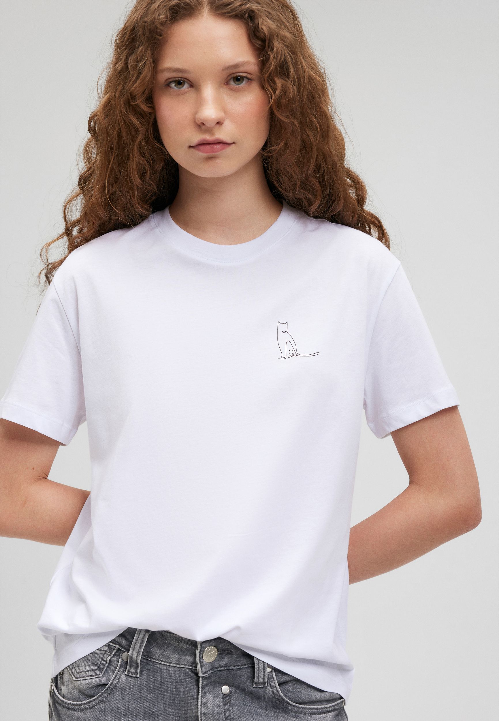 T-Shirt Rundhals Kurzarm Top Oberteil T-Shirt Rundhals Kurzarm Top Oberteil