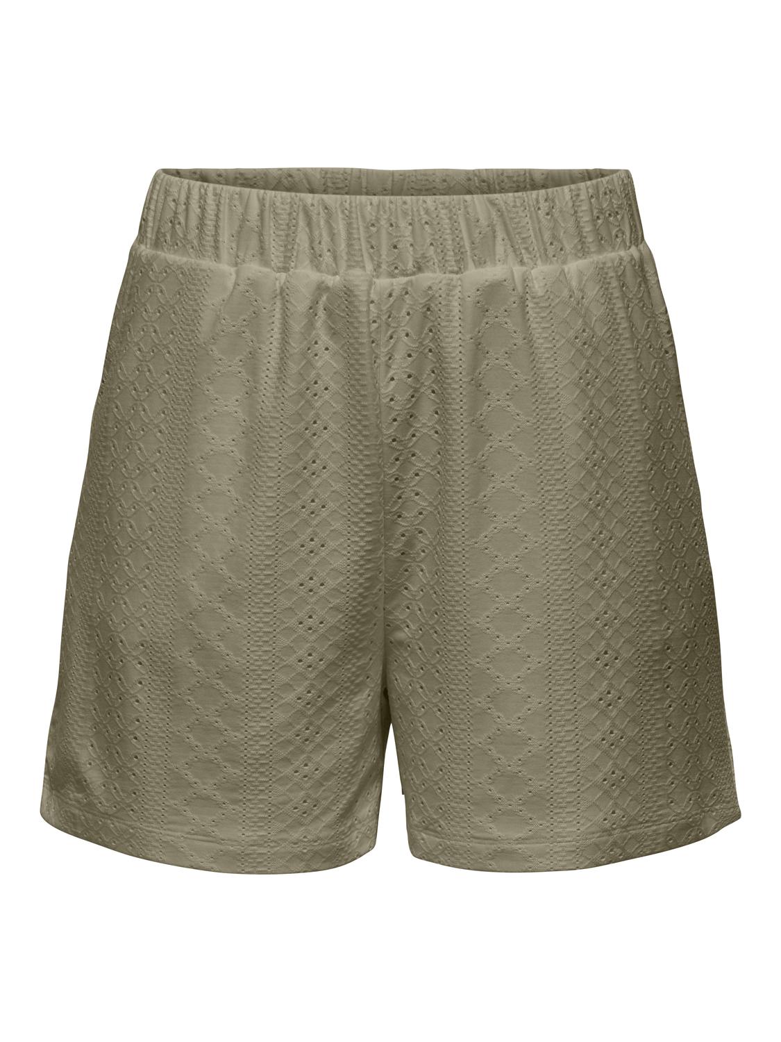 Shorts elastischer Bund locker geschnitten Shorts elastischer Bund locker geschnitten