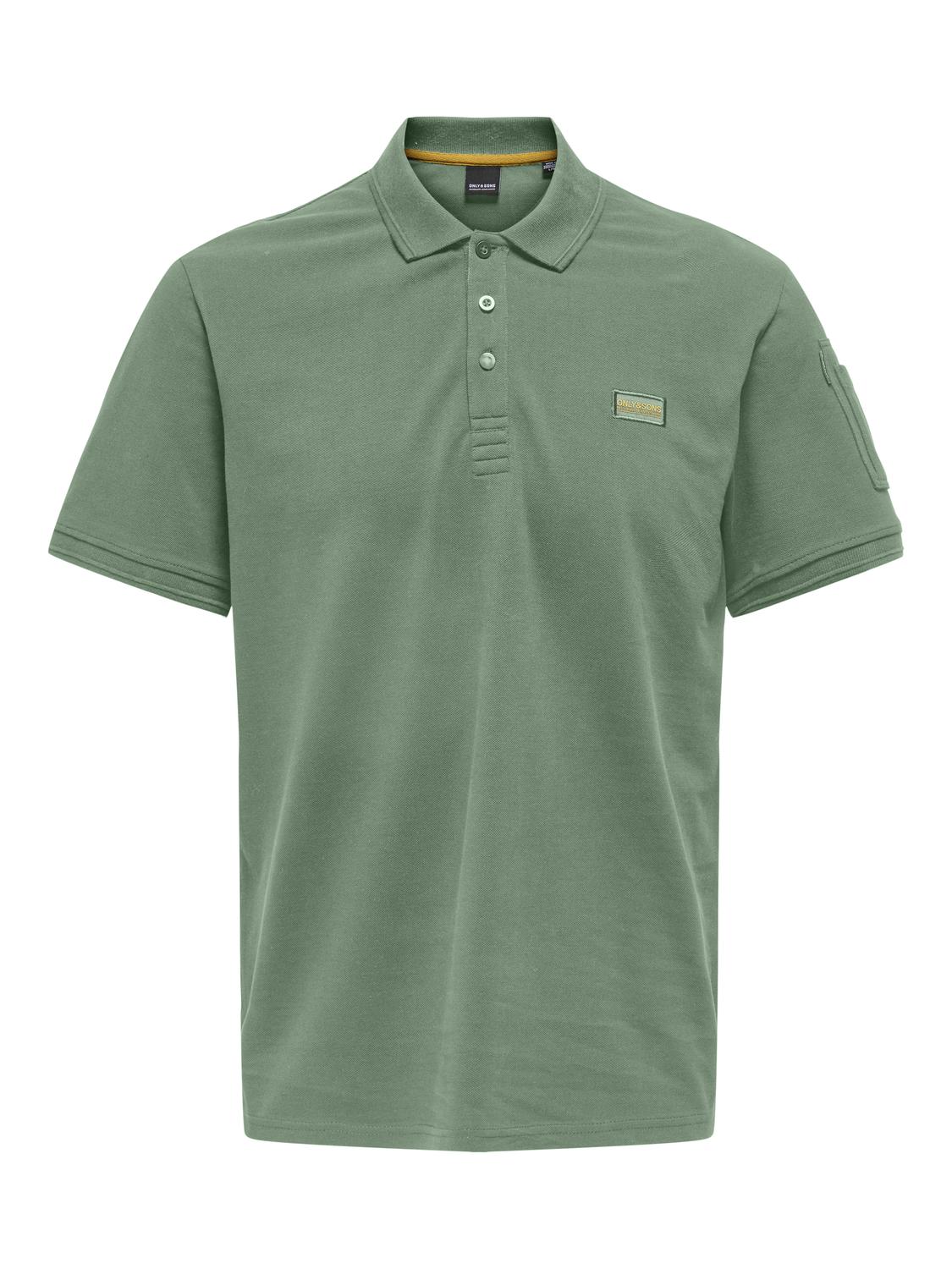ONLY&SONS_Springsummer_4562637_22029871.jpg Poloshirt Kurzarm Polokragen Baumwolle Hemd