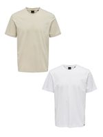 Weiß-Beige
