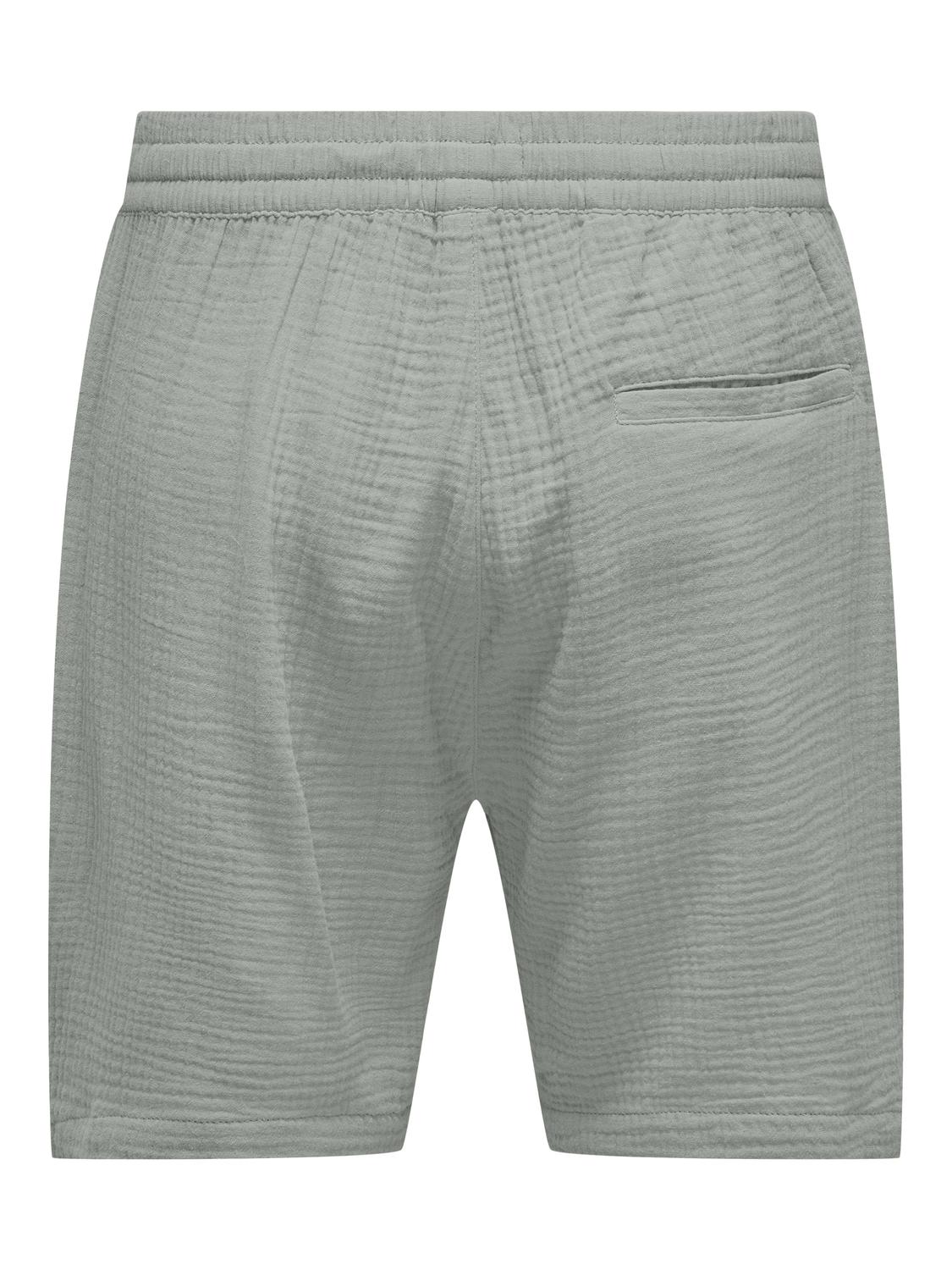 ONLY&SONS_Springsummer_4464960_22029215_2.jpg Shorts elastischer Bund Kordelzug bequeme Baumwolle