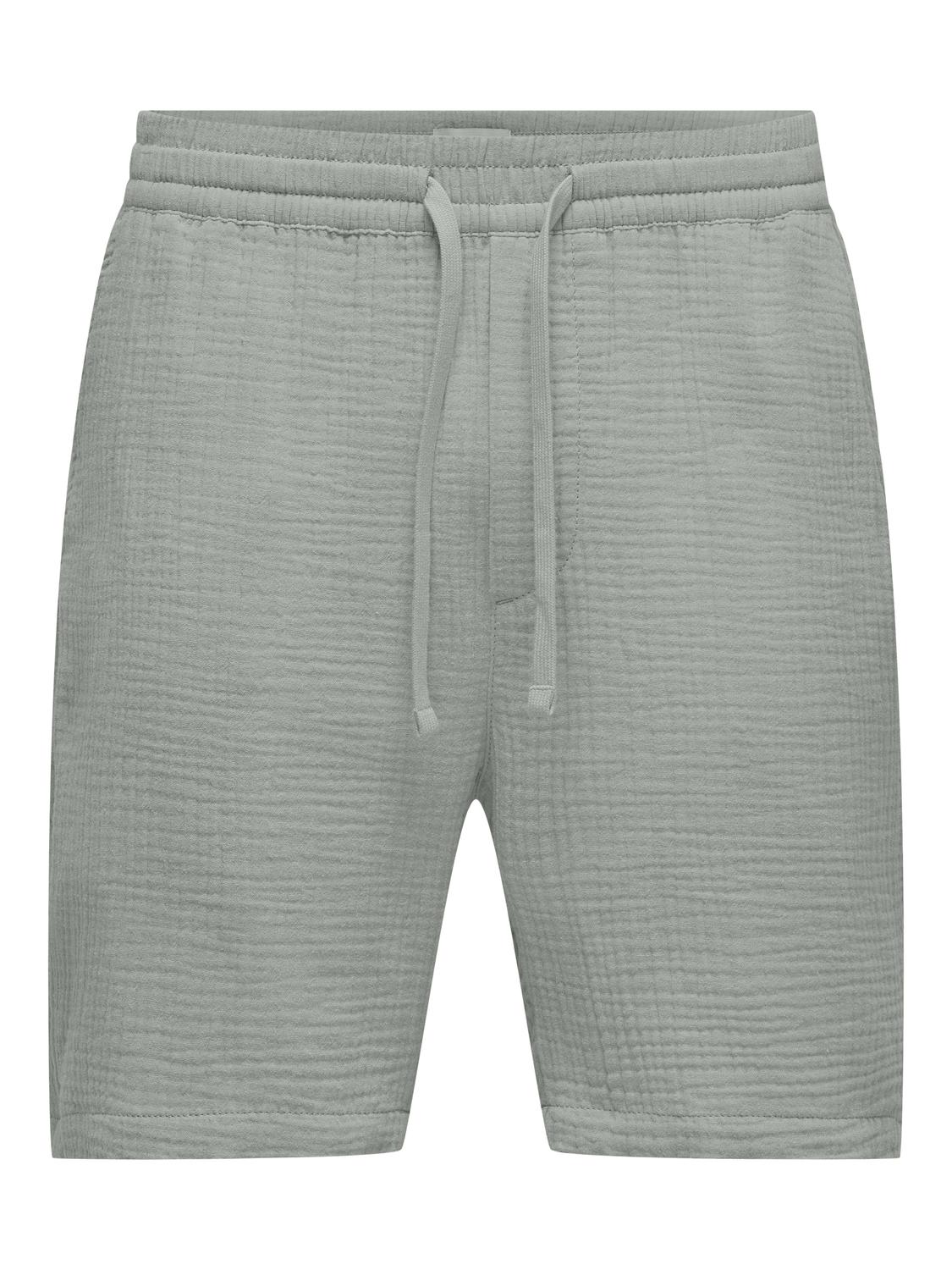 ONLY&SONS_Springsummer_4464960_22029215.jpg Shorts elastischer Bund Kordelzug bequeme Baumwolle