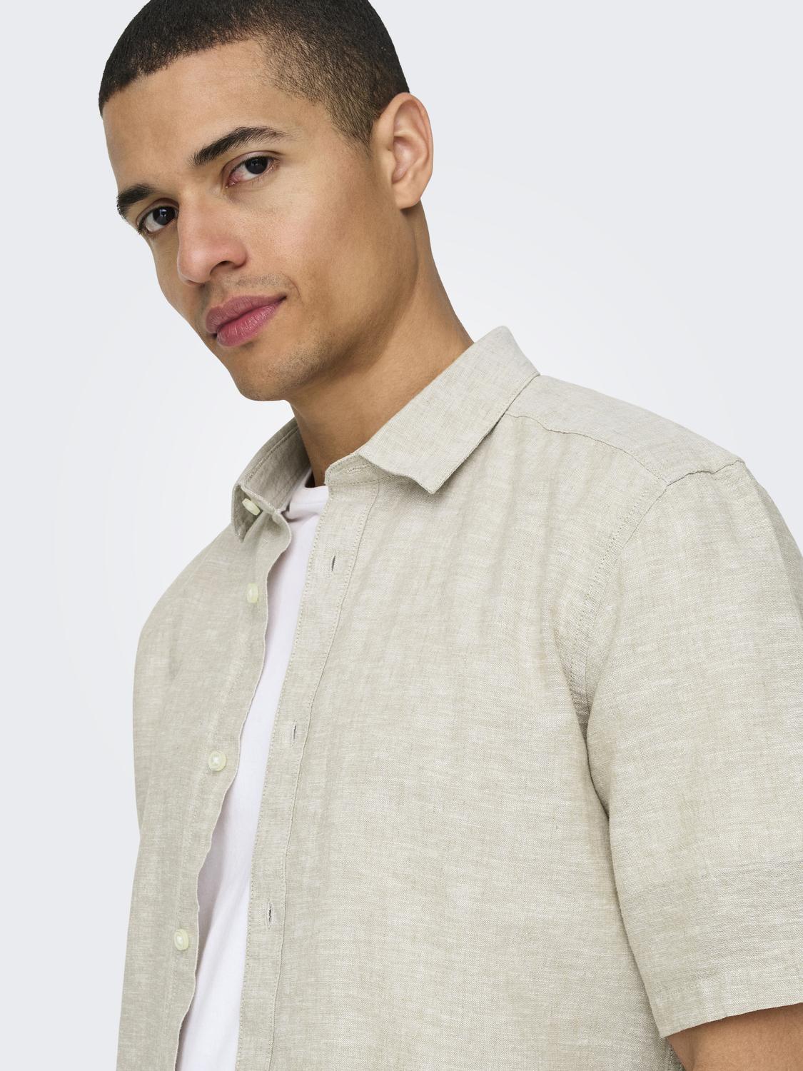 ONLY&SONS_SpringSummer2022_3324831_22009885_7.jpg Hemd Kurzarm Slim Fit Hemdkragen
