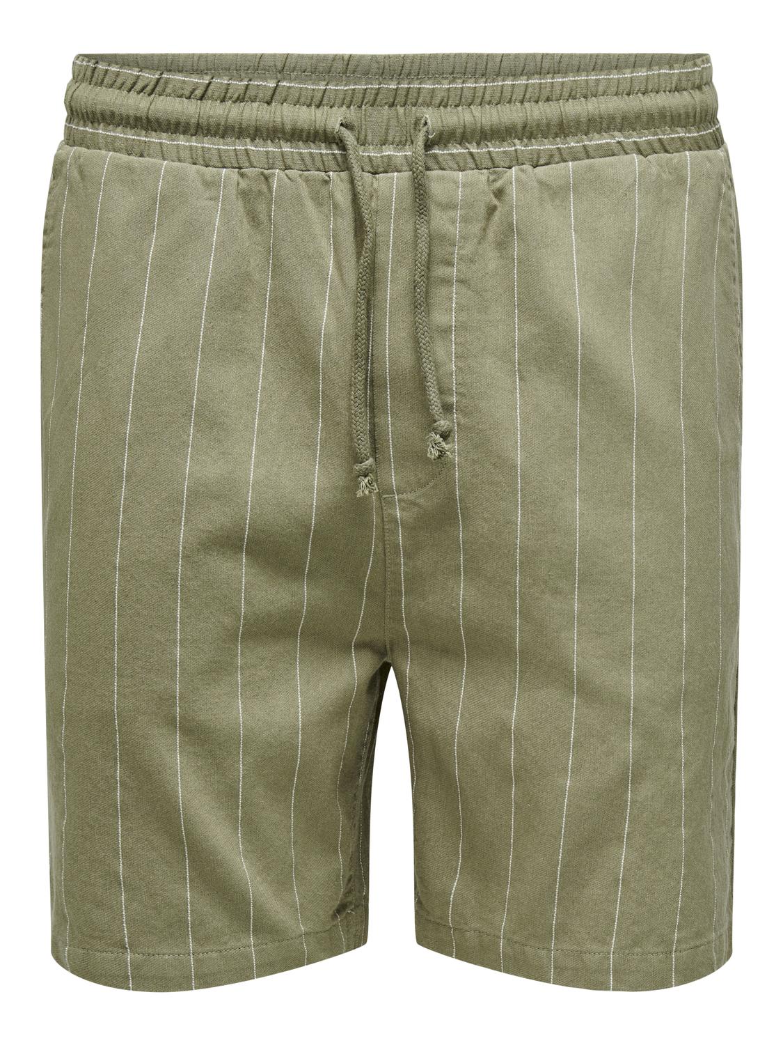 ONLY&SONS_Springsummer_4473313_22029345.jpg Shorts Lässiger Schnitt Kordelzug Elastische Taille