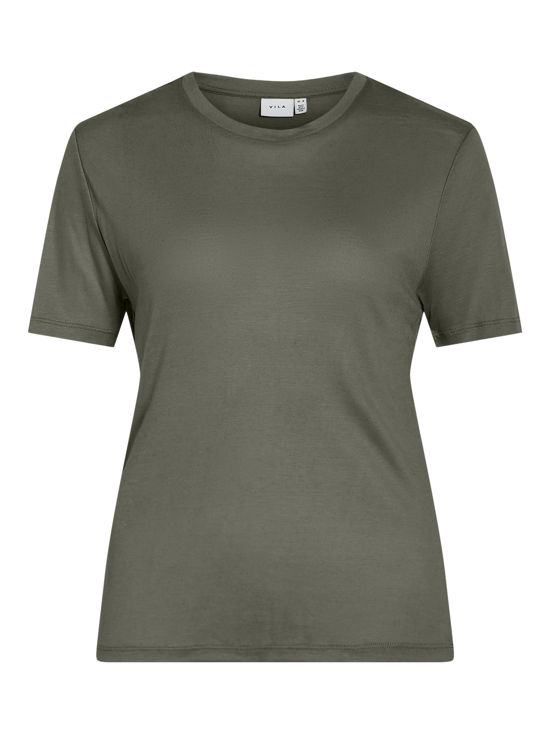 VILA_NOOS2024_4597569_14096980_copy.jpg T-Shirt Rundhals Enger Schnitt Kurzarm