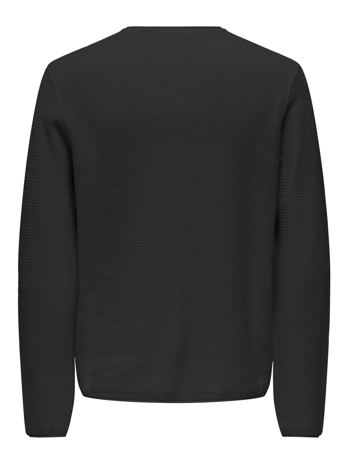 ONLY&SONS_SpringSummer2024_4524132_22029952_2.jpg Pullover Langarm Rundhals Baumwolle Bequem